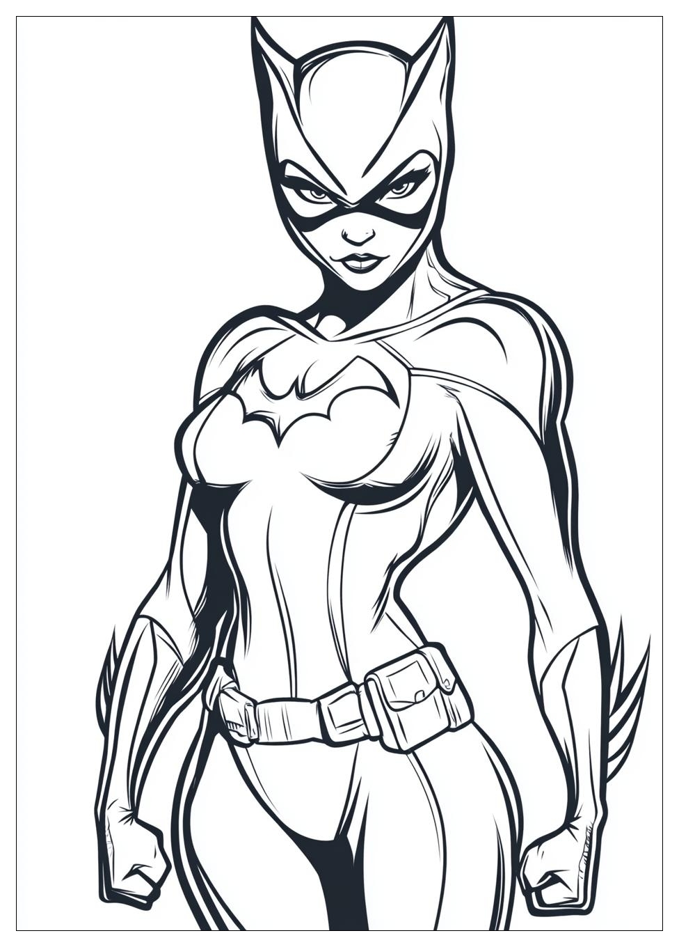Kolorowanki Do Druku Catwoman 17