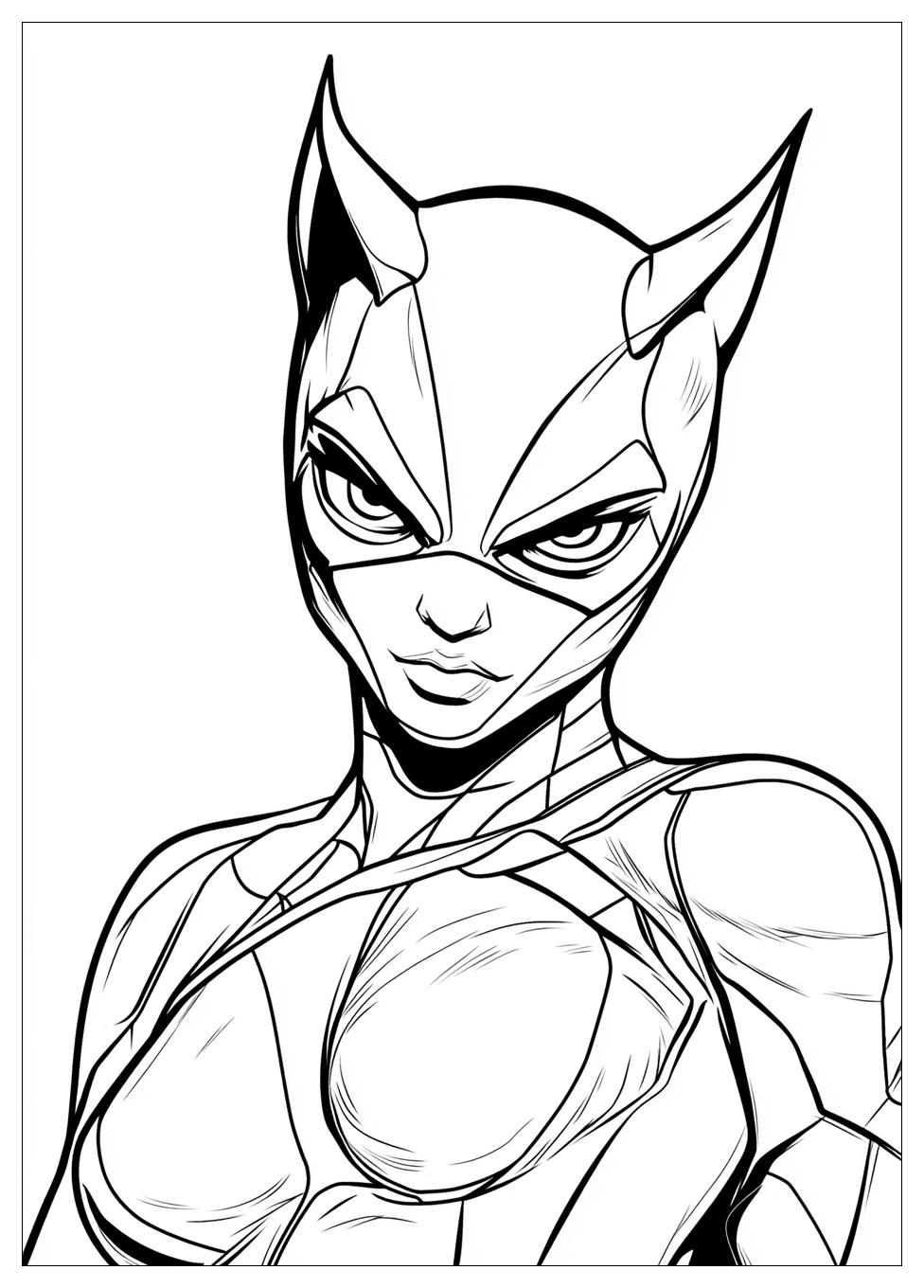 Kolorowanki Do Druku Catwoman 18