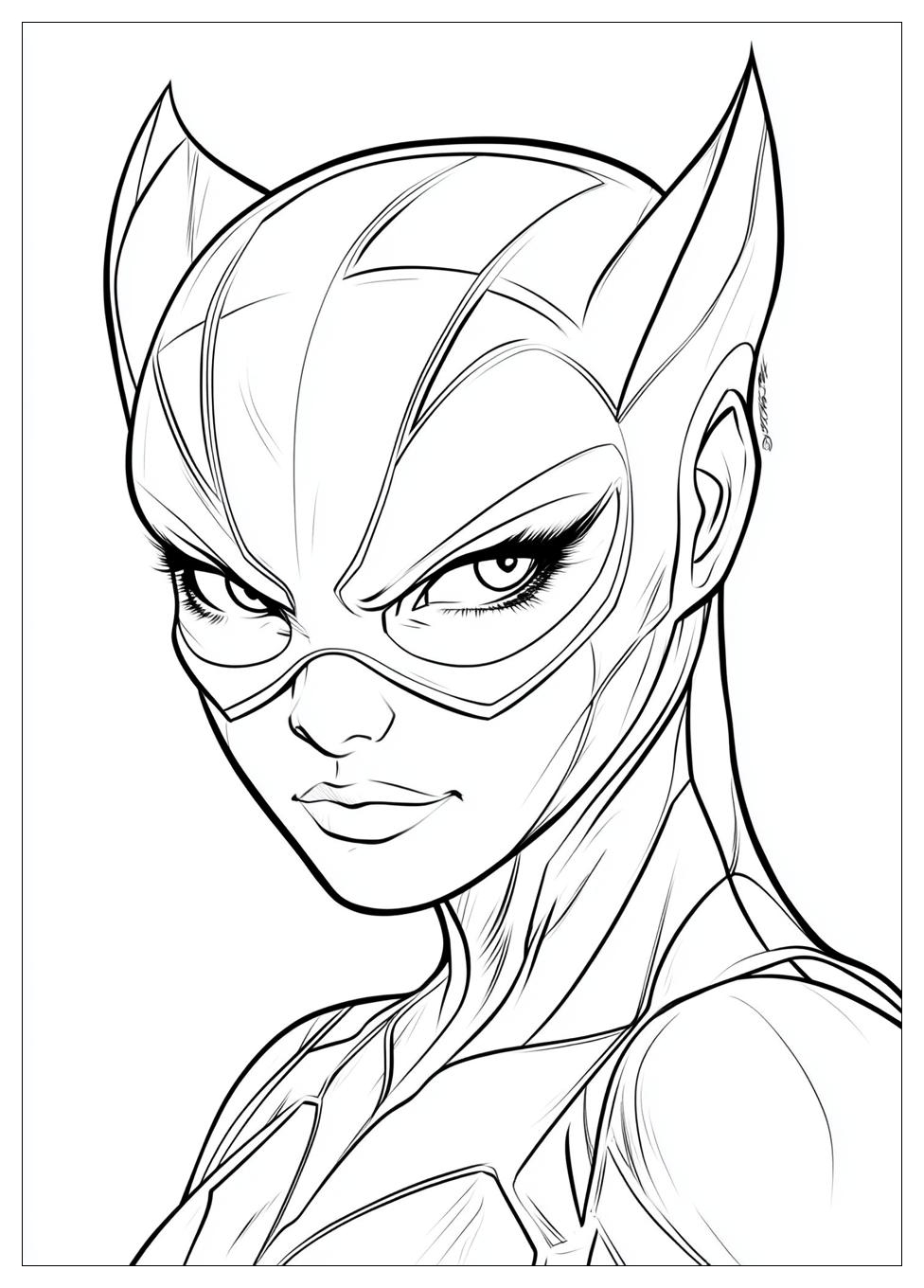 Kolorowanki Do Druku Catwoman 19