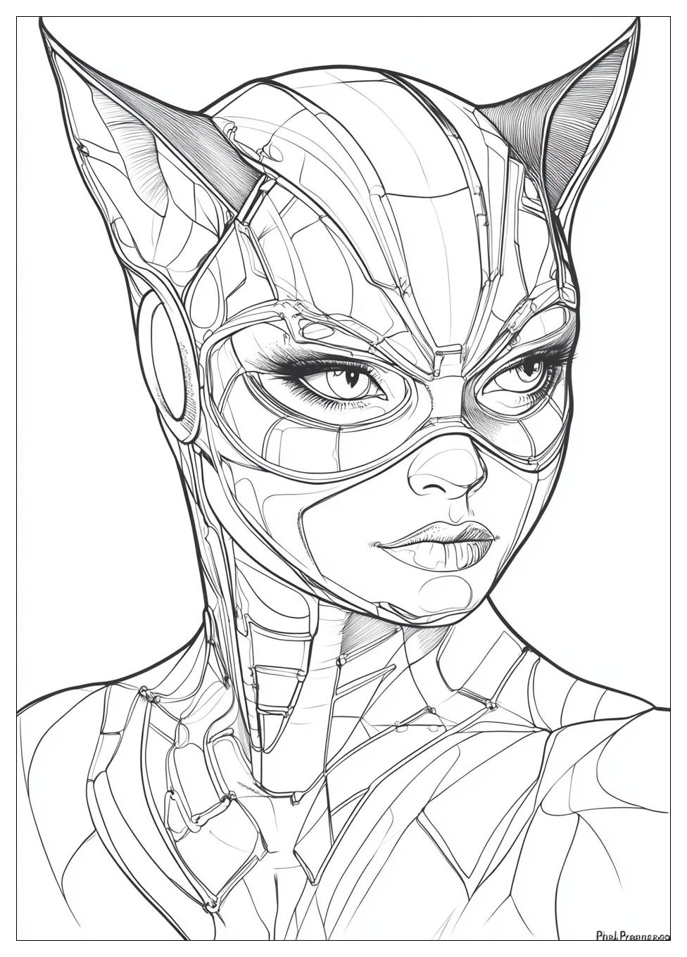 Kolorowanki Do Druku Catwoman 21