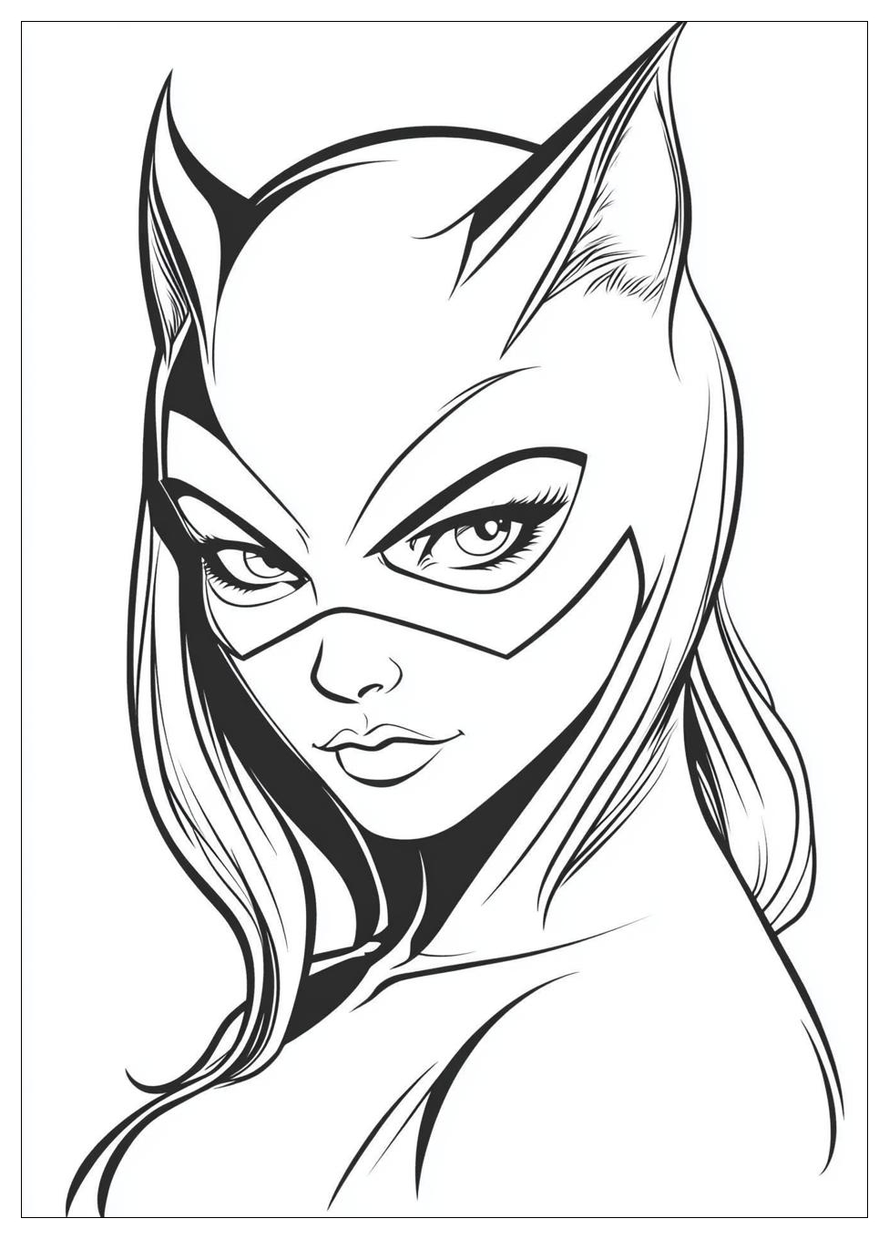 Kolorowanki Do Druku Catwoman 23