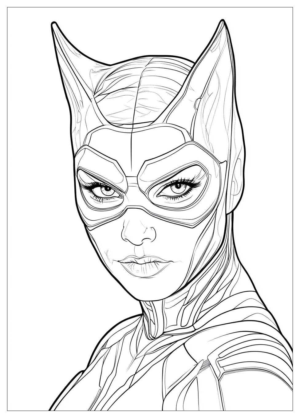 Kolorowanki Do Druku Catwoman 24