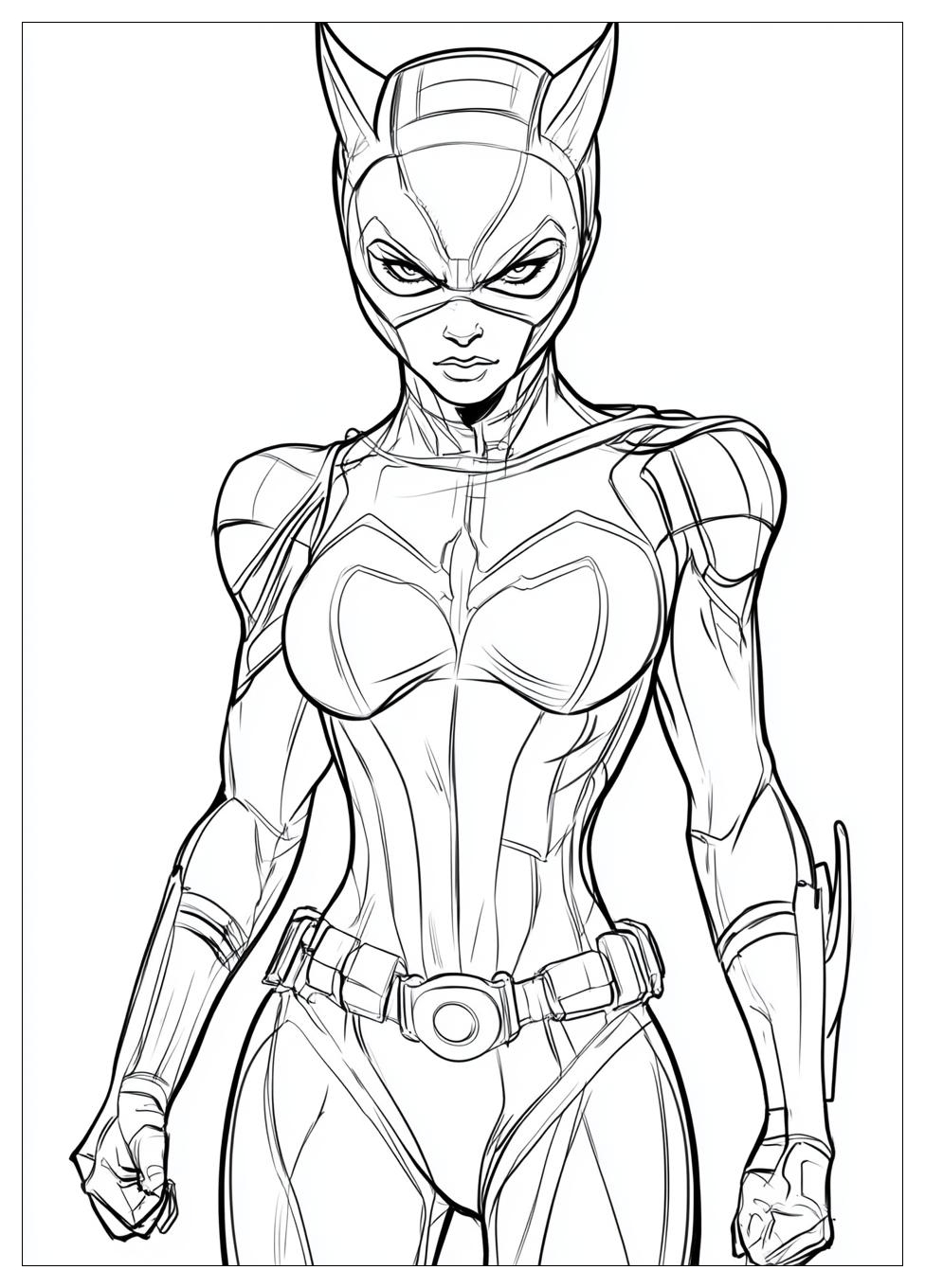 Kolorowanki Do Druku Catwoman 3