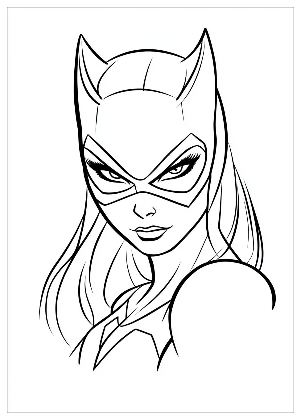 Kolorowanki Do Druku Catwoman 4