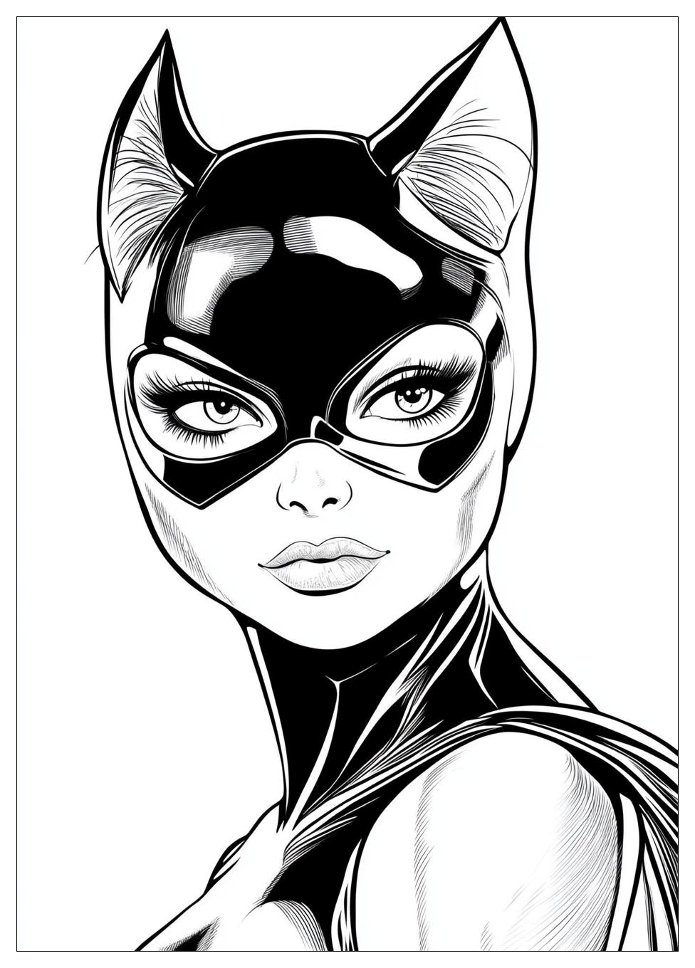 Kolorowanki Do Druku Catwoman 5