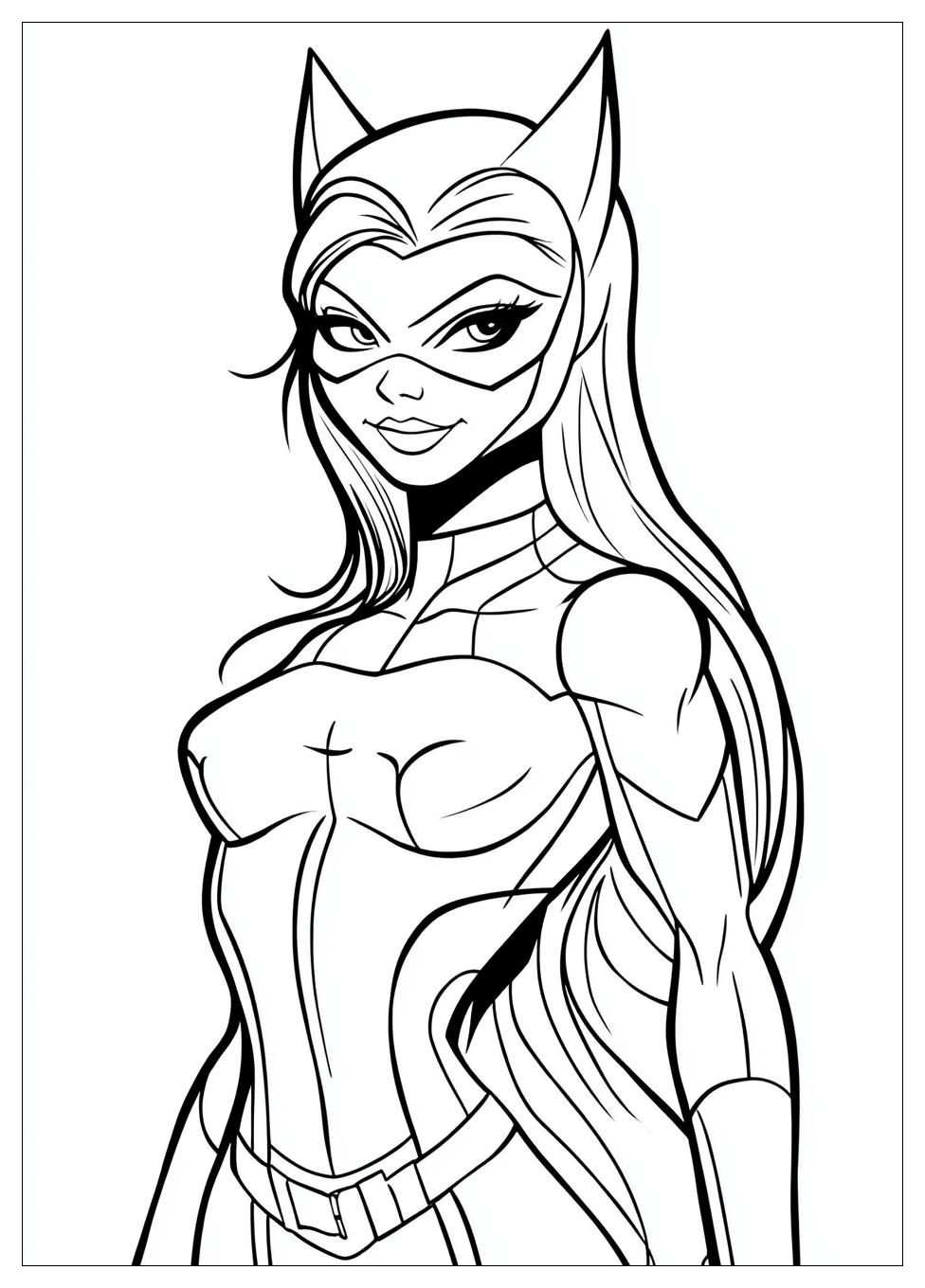 Kolorowanki Do Druku Catwoman 7
