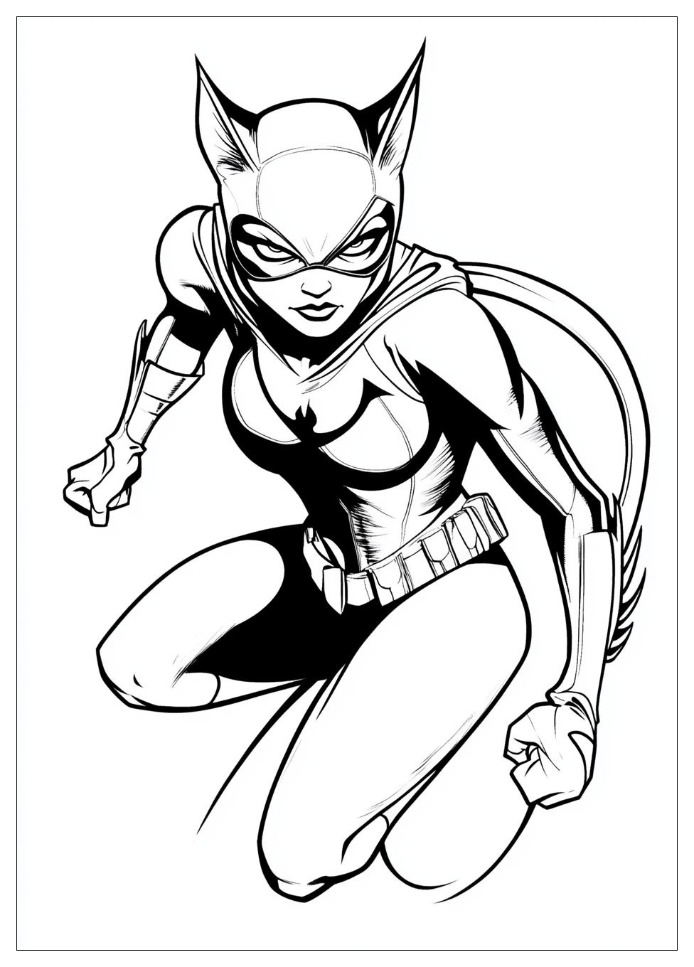Kolorowanki Do Druku Catwoman 8
