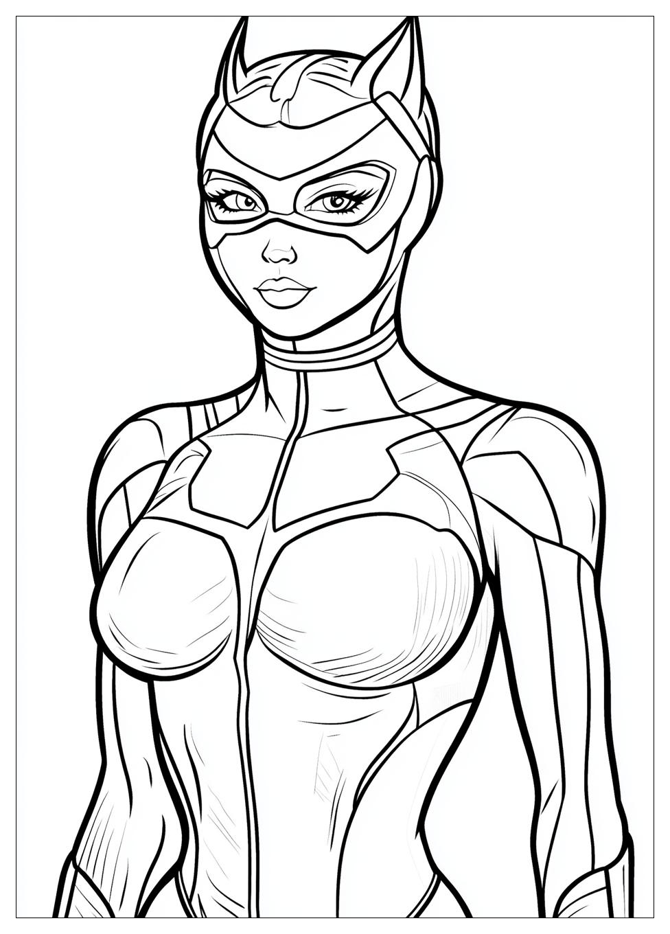 Kolorowanki Do Druku Catwoman 9