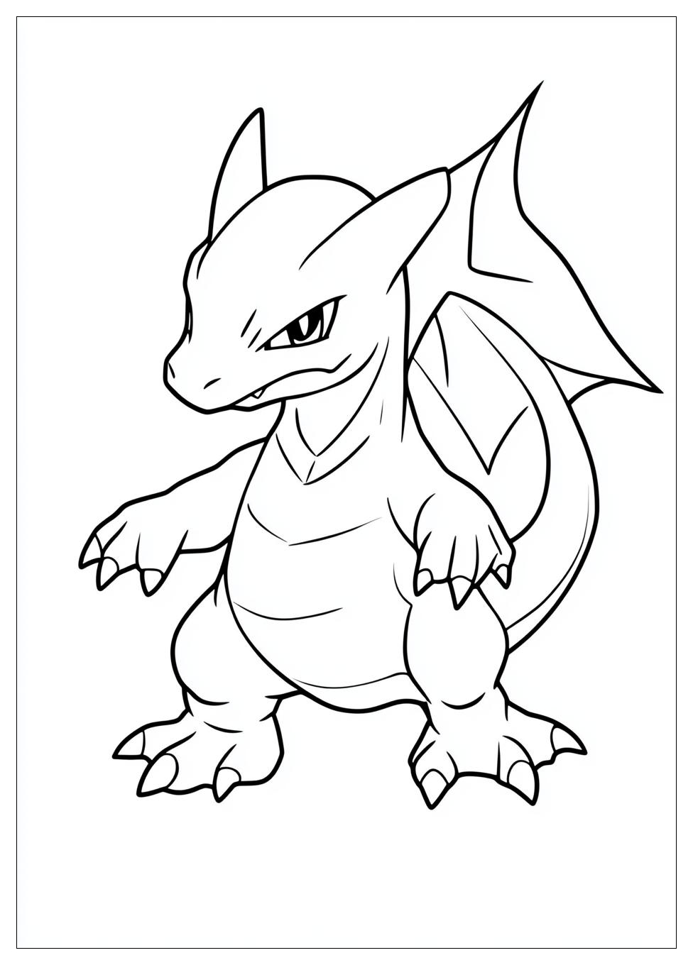 Kolorowanki Do Druku Charizard 11