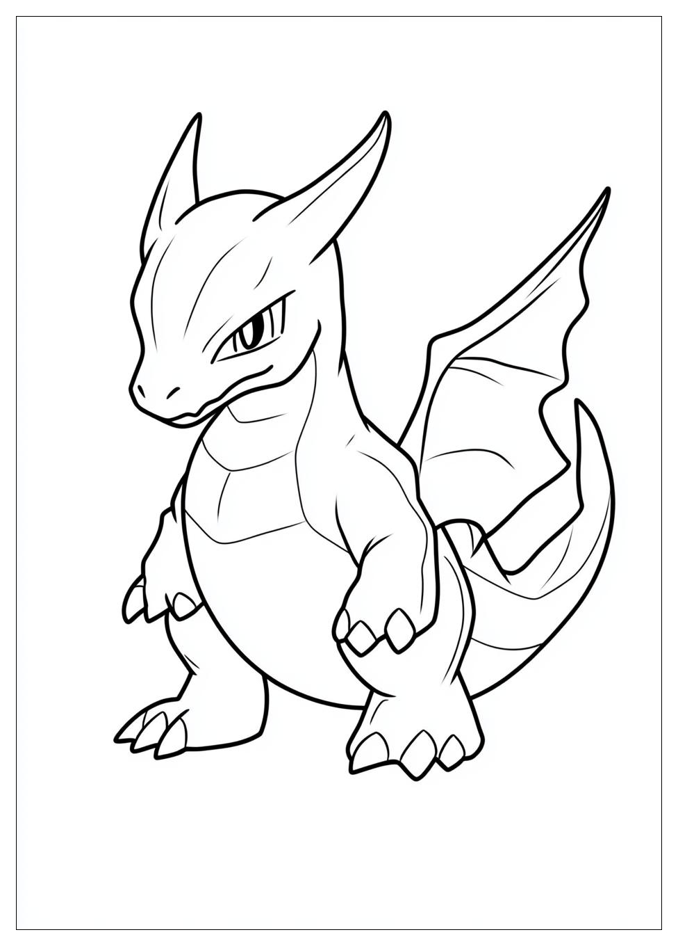 Kolorowanki Do Druku Charizard 15
