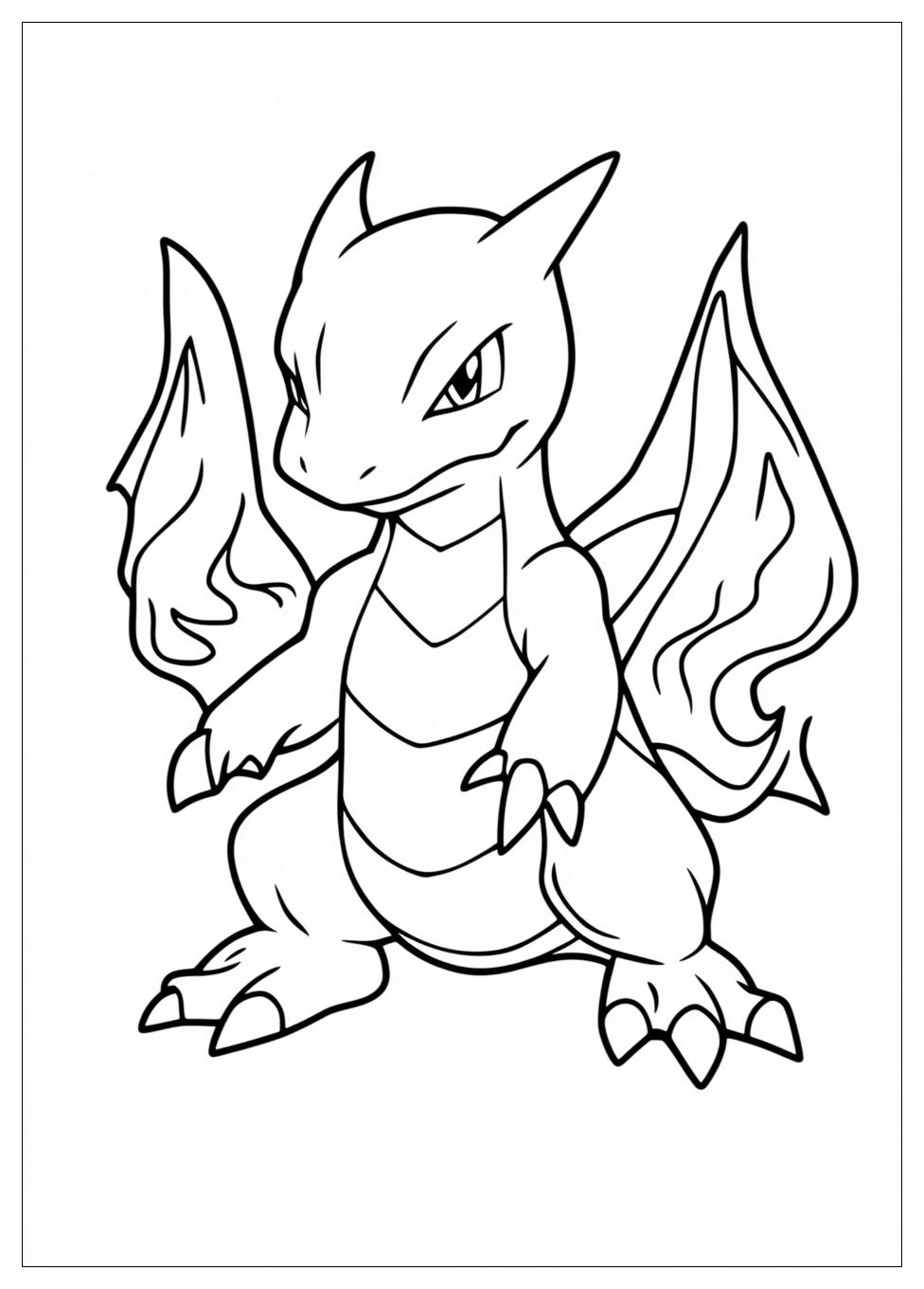 Kolorowanki Do Druku Charizard 18