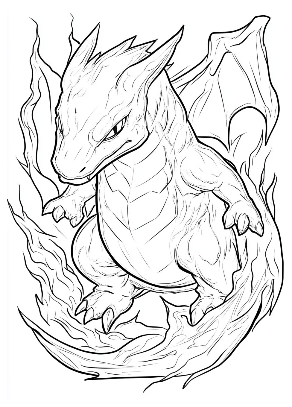 Kolorowanki Do Druku Charizard 22