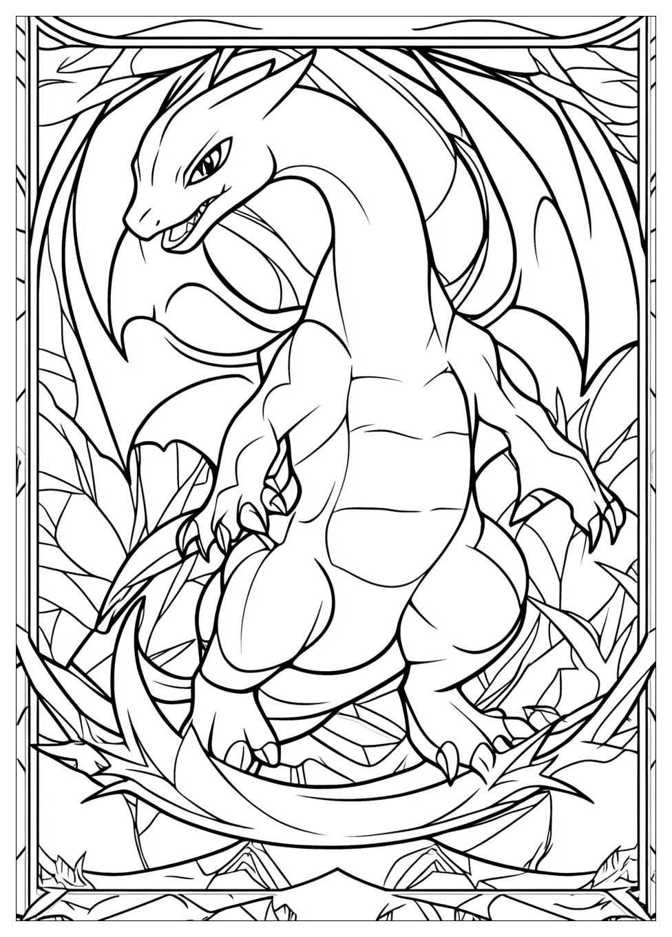 Kolorowanki Do Druku Charizard 23