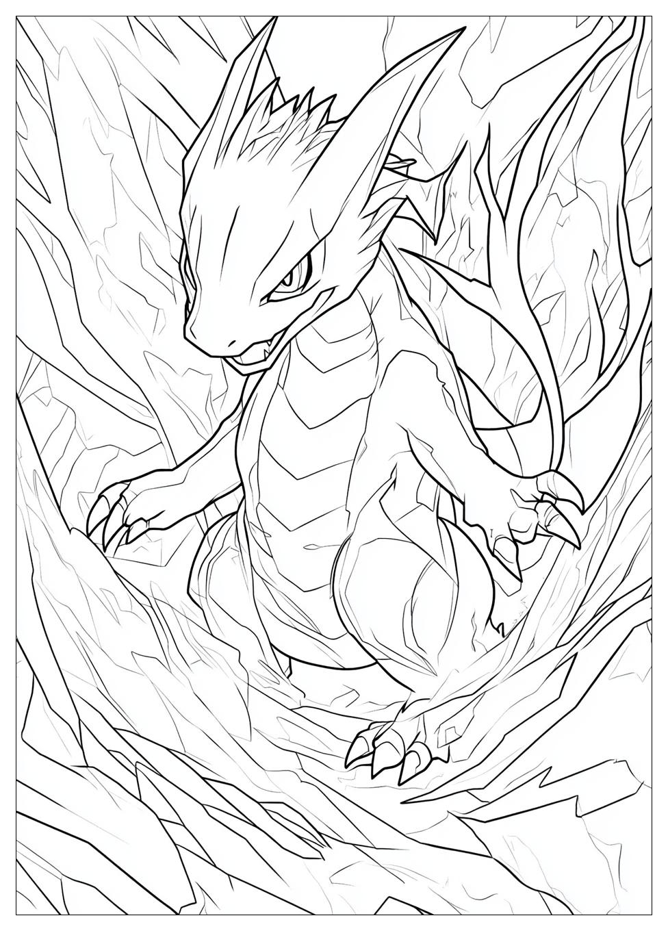 Kolorowanki Do Druku Charizard 24