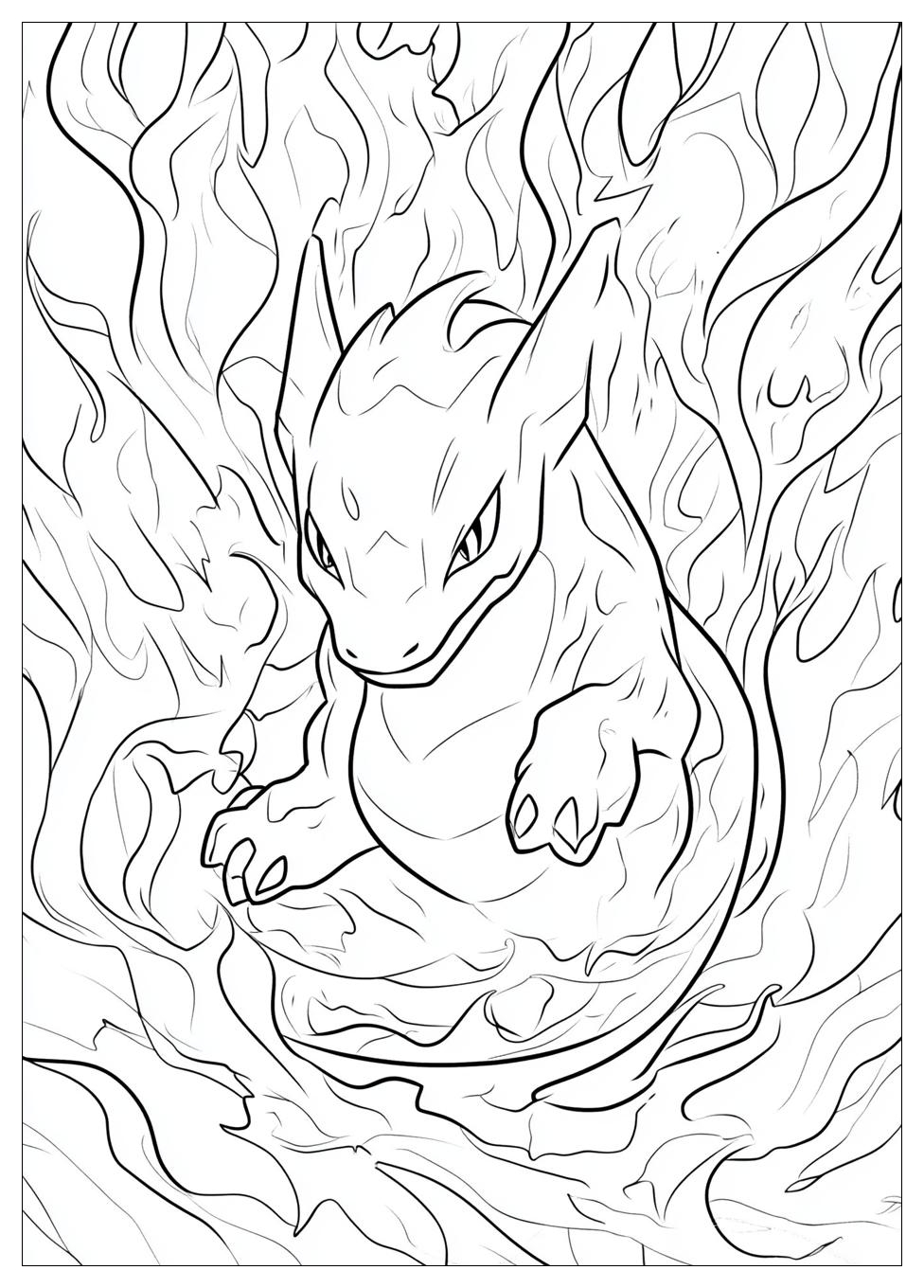 Kolorowanki Do Druku Charizard 4
