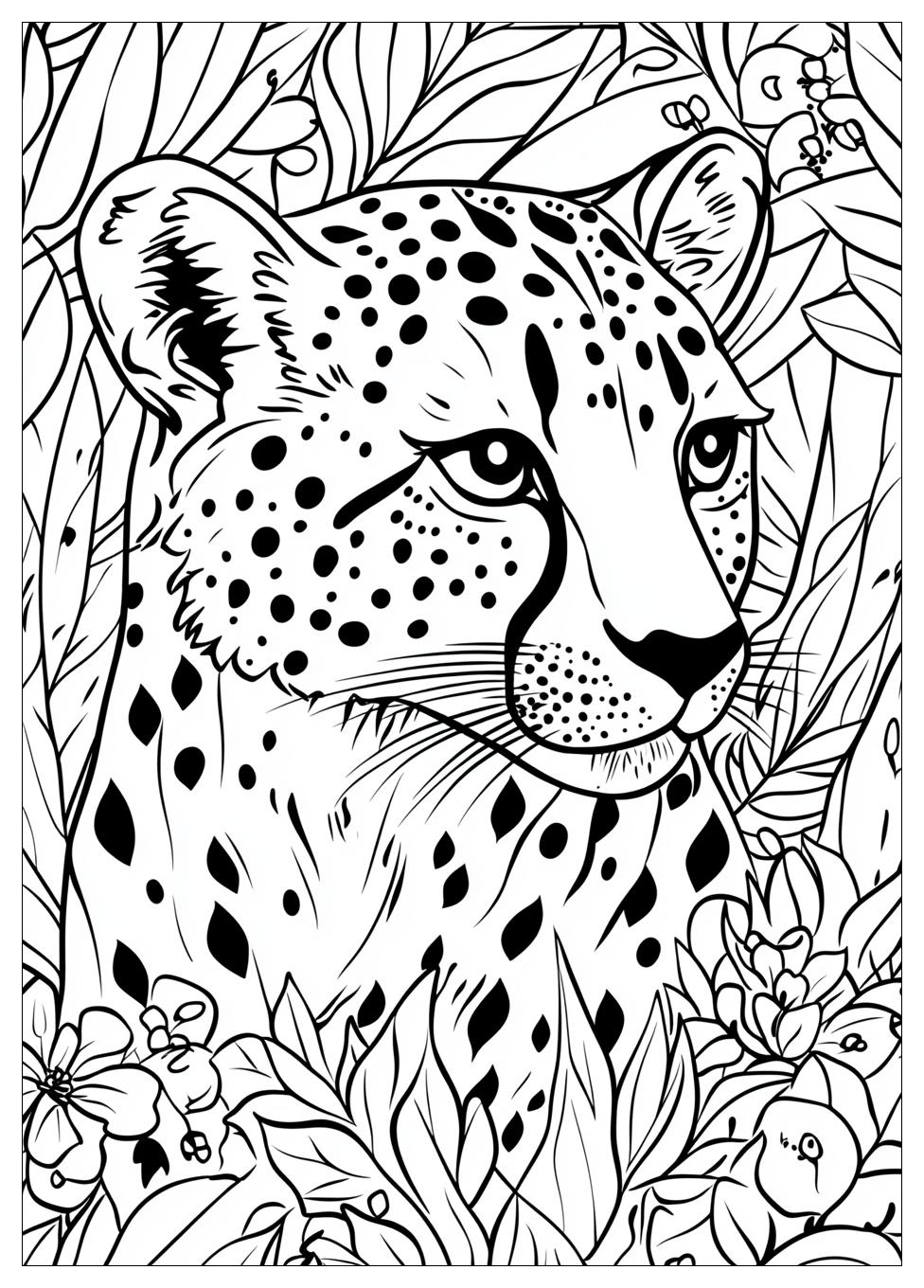 Kolorowanki Do Druku Cheetah 10