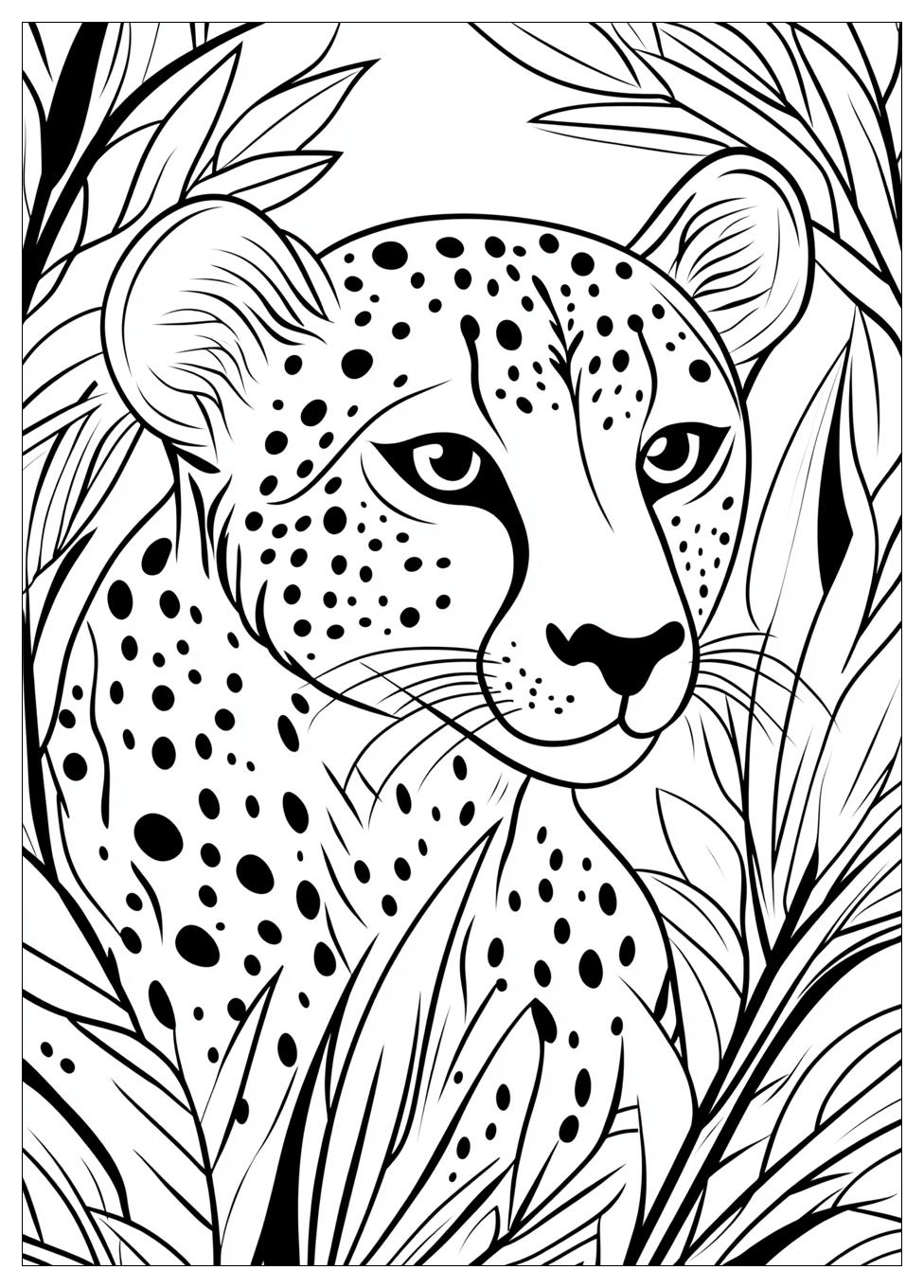 Kolorowanki Do Druku Cheetah 18