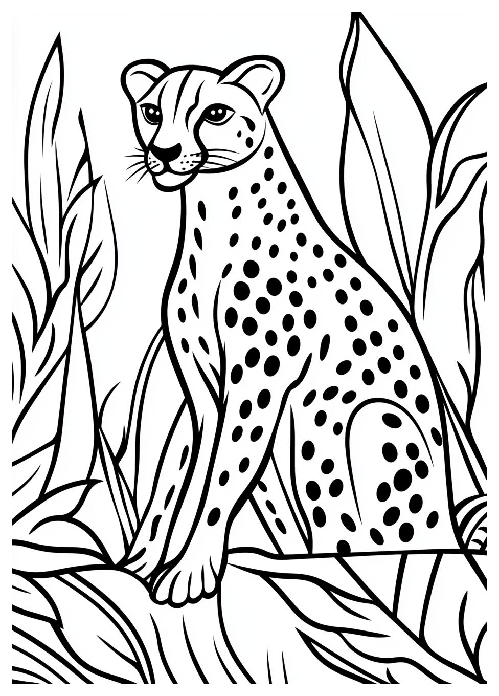 Kolorowanki Do Druku Cheetah 20