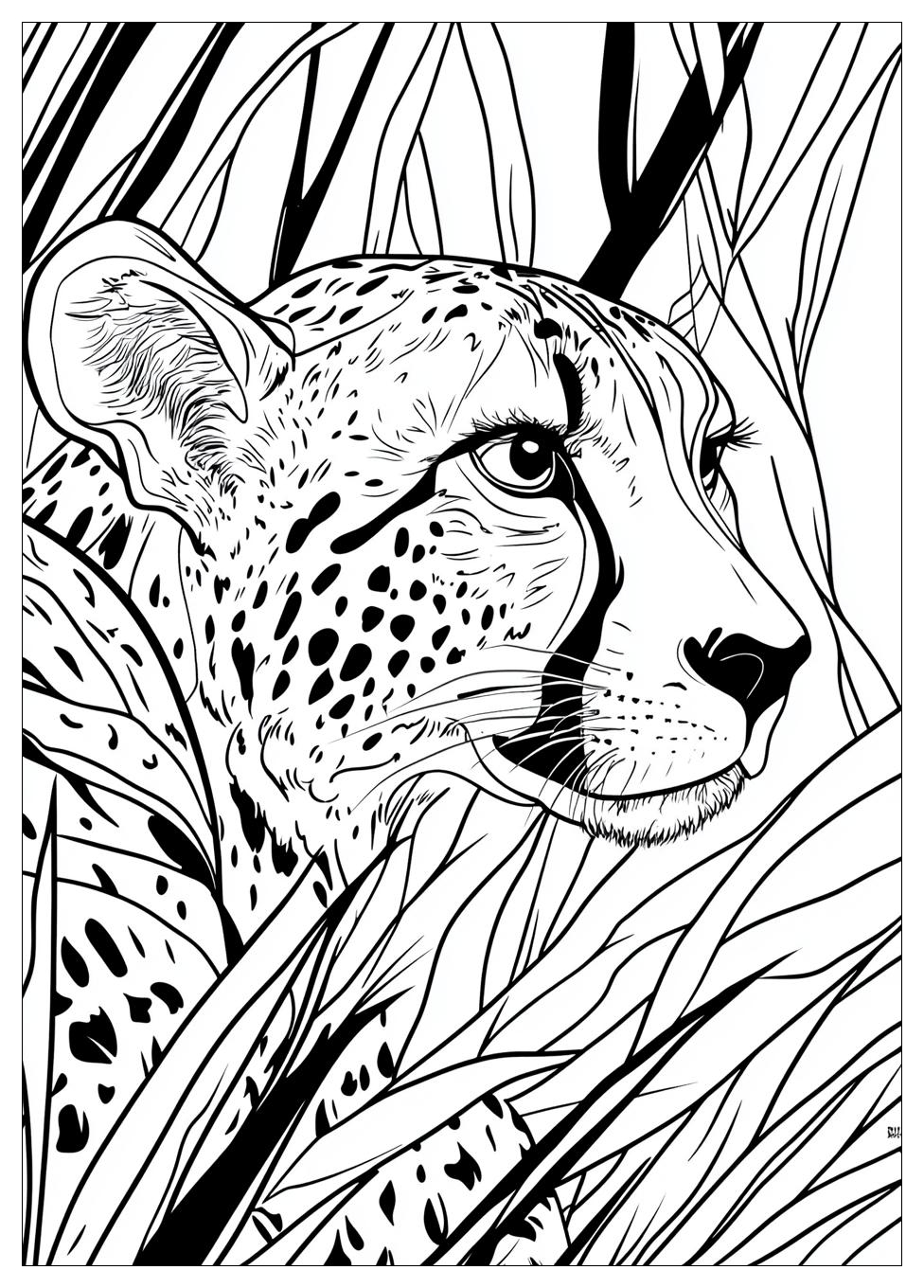 Kolorowanki Do Druku Cheetah 21