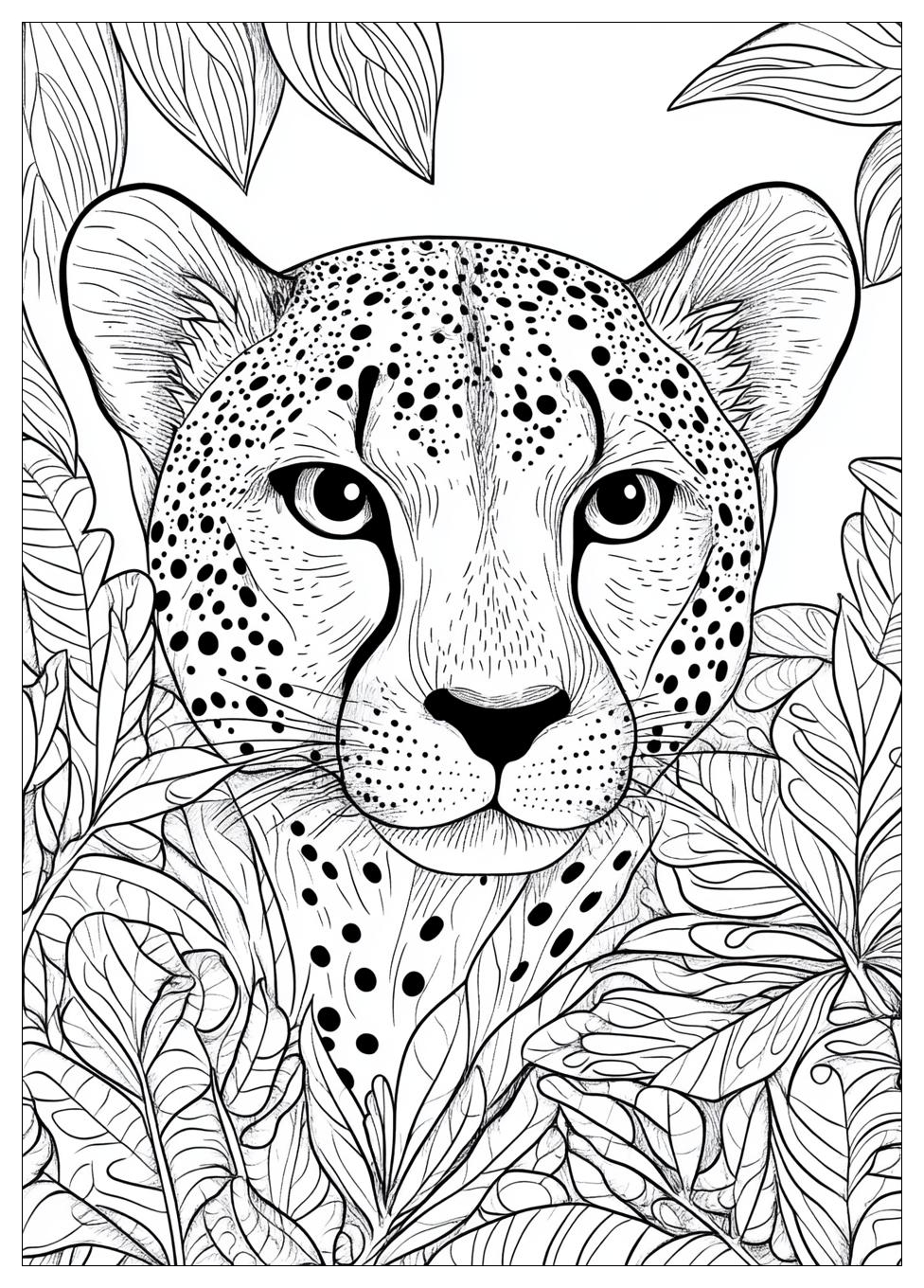 Kolorowanki Do Druku Cheetah 22