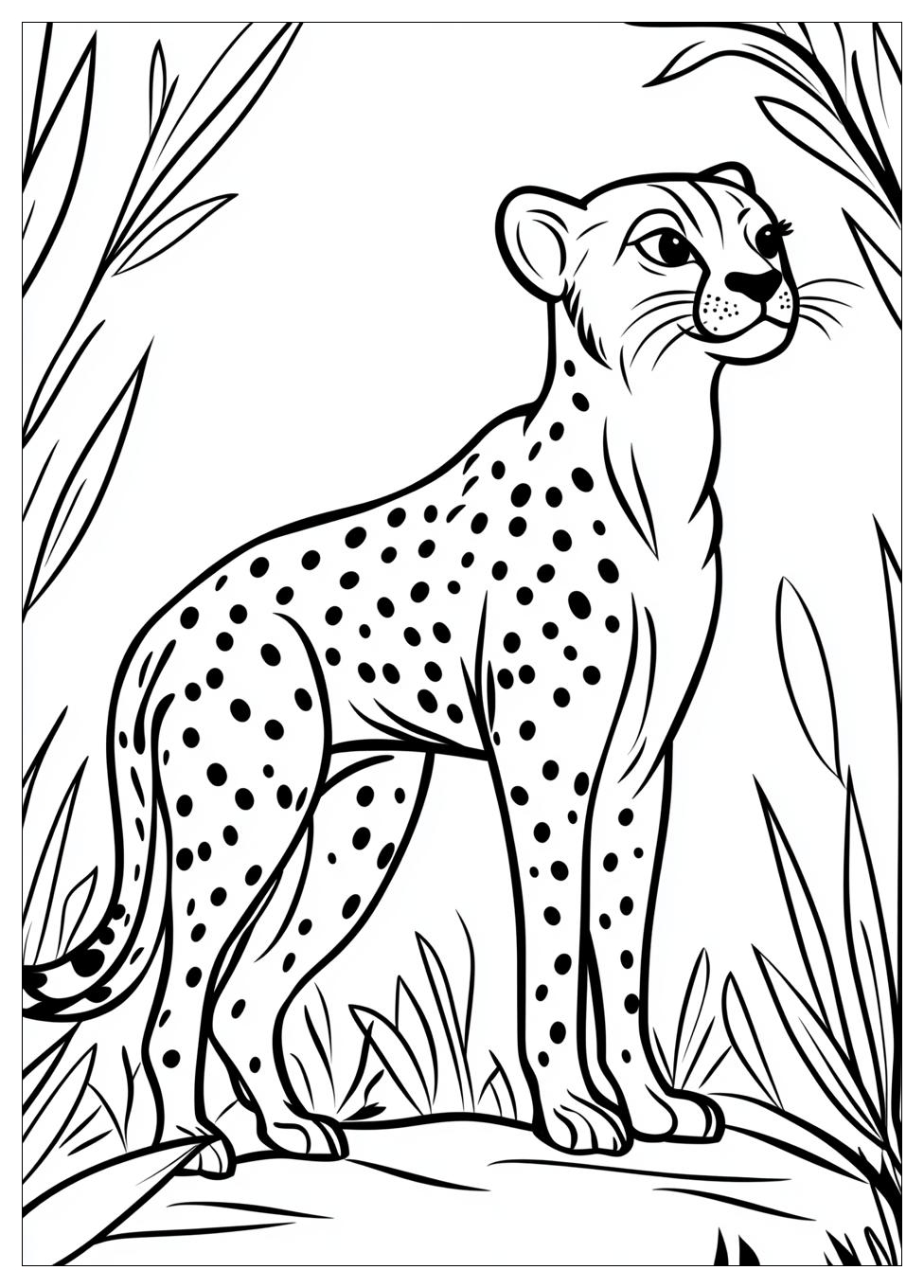 Kolorowanki Do Druku Cheetah 3