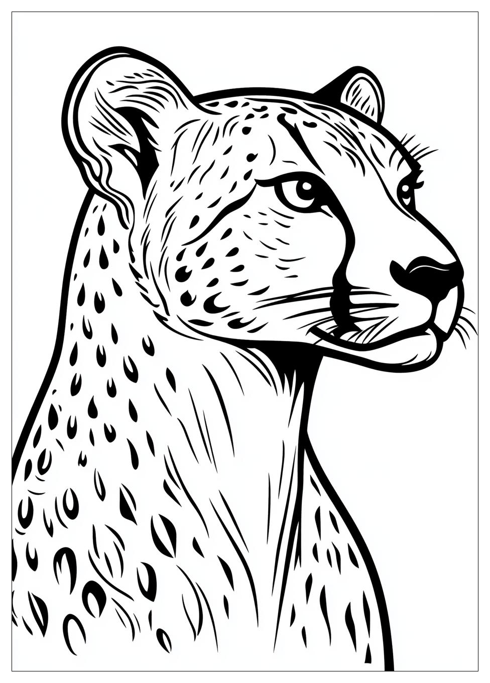 Kolorowanki Do Druku Cheetah 7