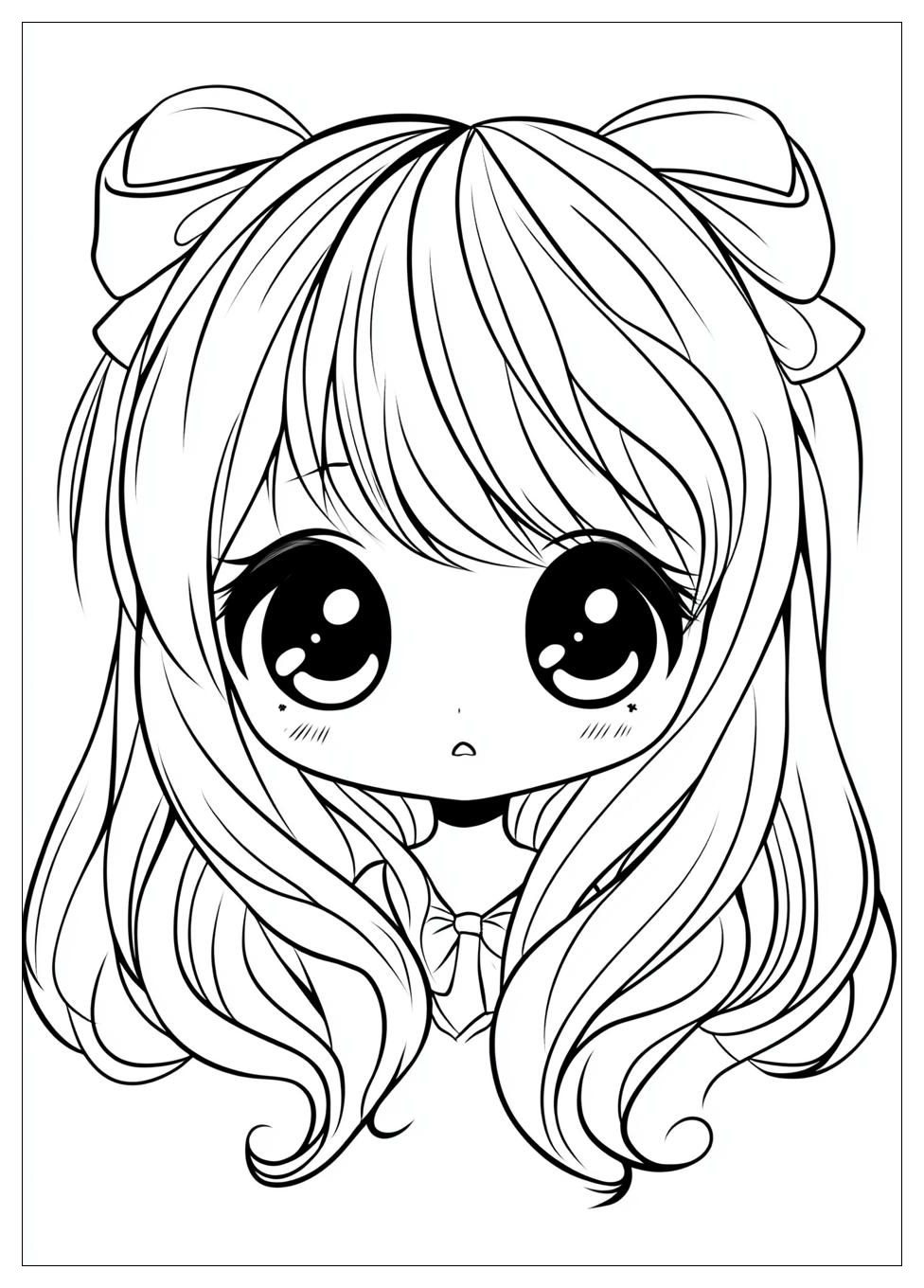 Kolorowanki Do Druku Chibi 15