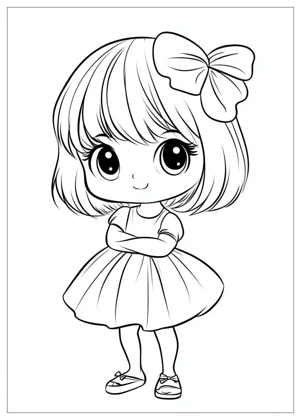 Kolorowanki Do Druku Chibi 17