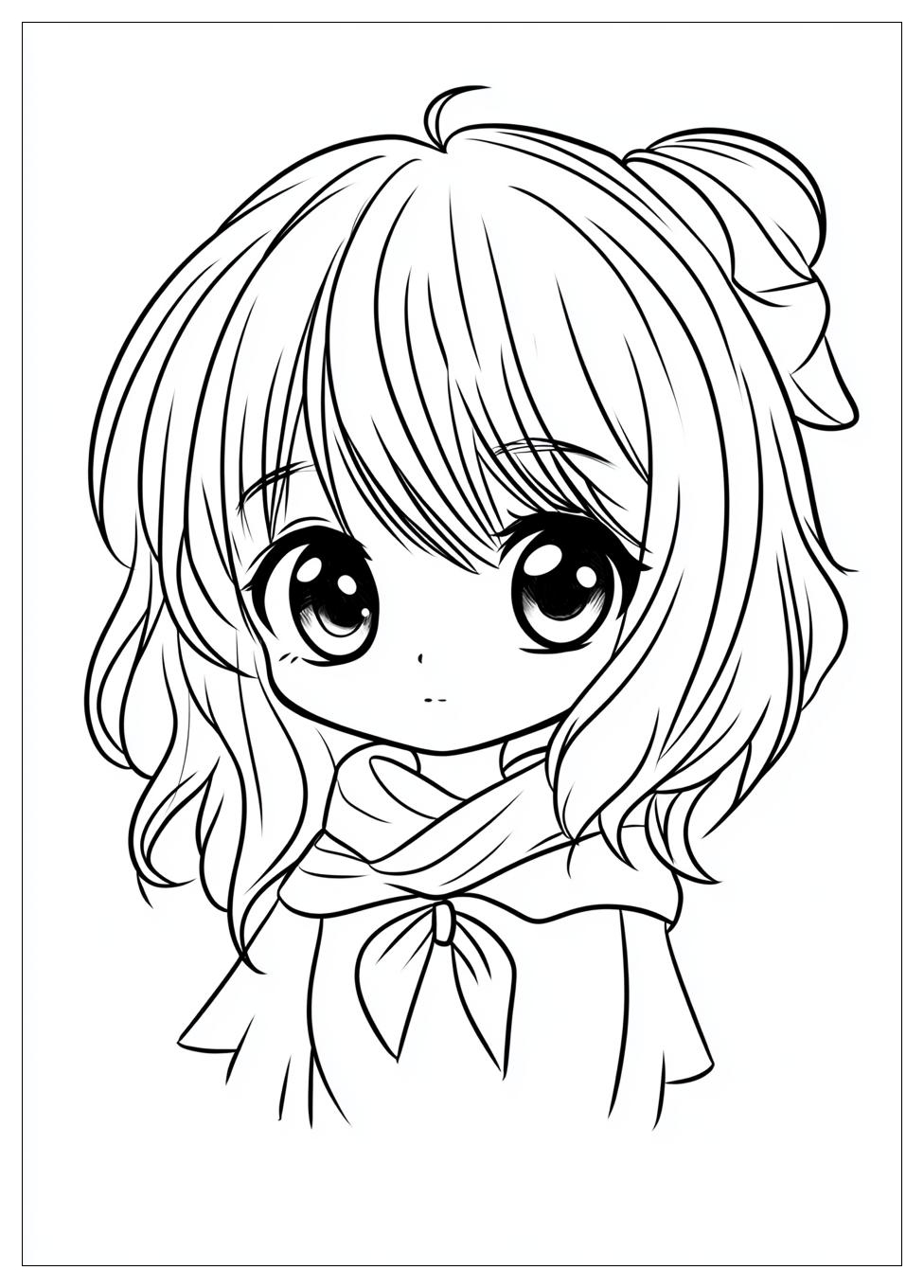 Kolorowanki Do Druku Chibi 21