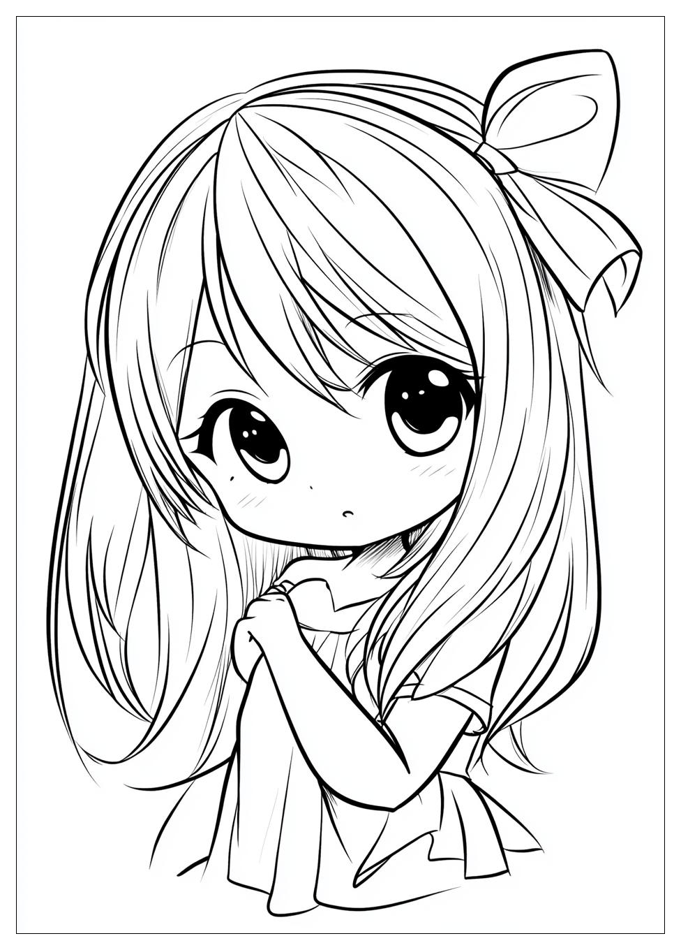 Kolorowanki Do Druku Chibi 22