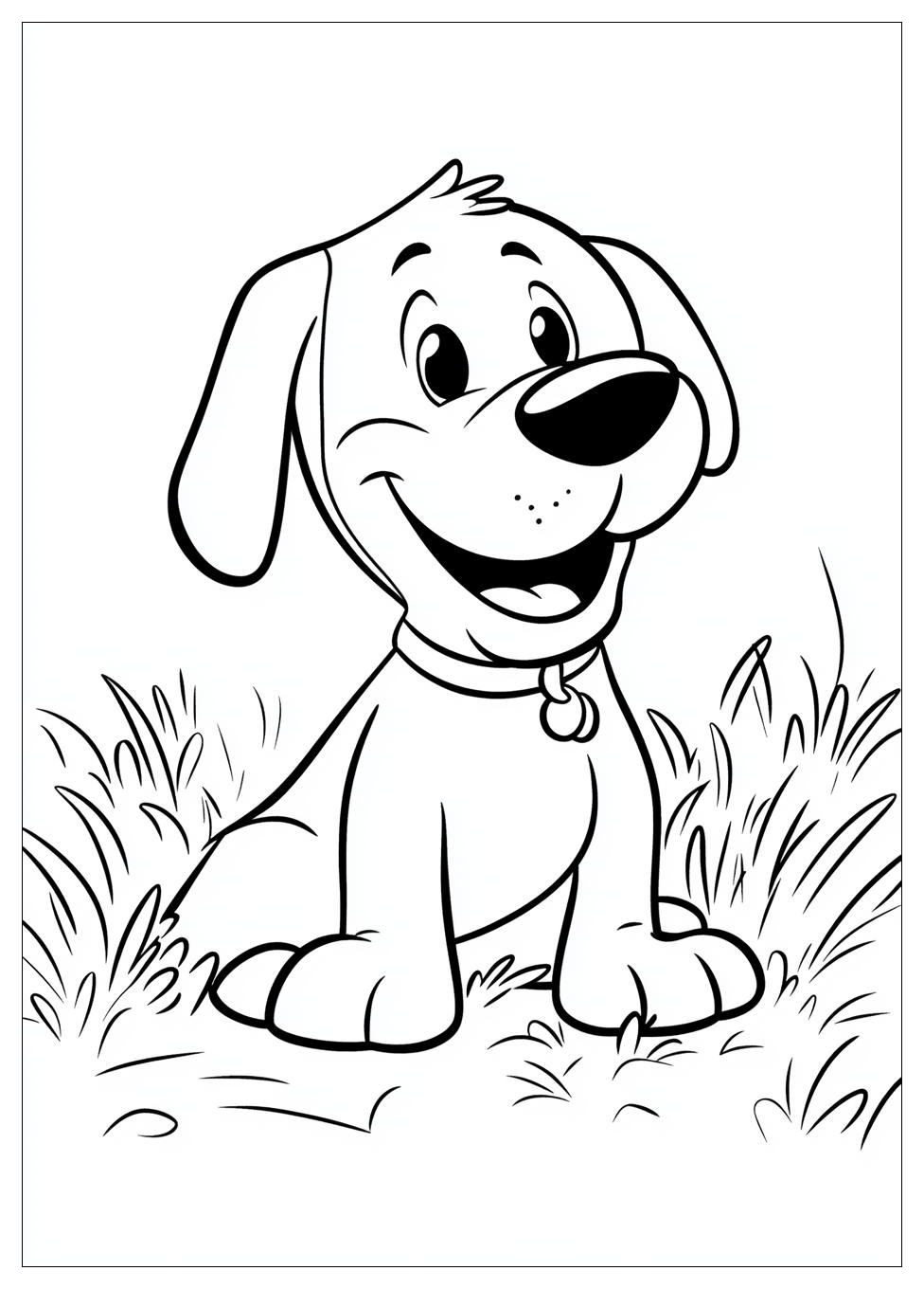 Kolorowanki Do Druku Clifford 6