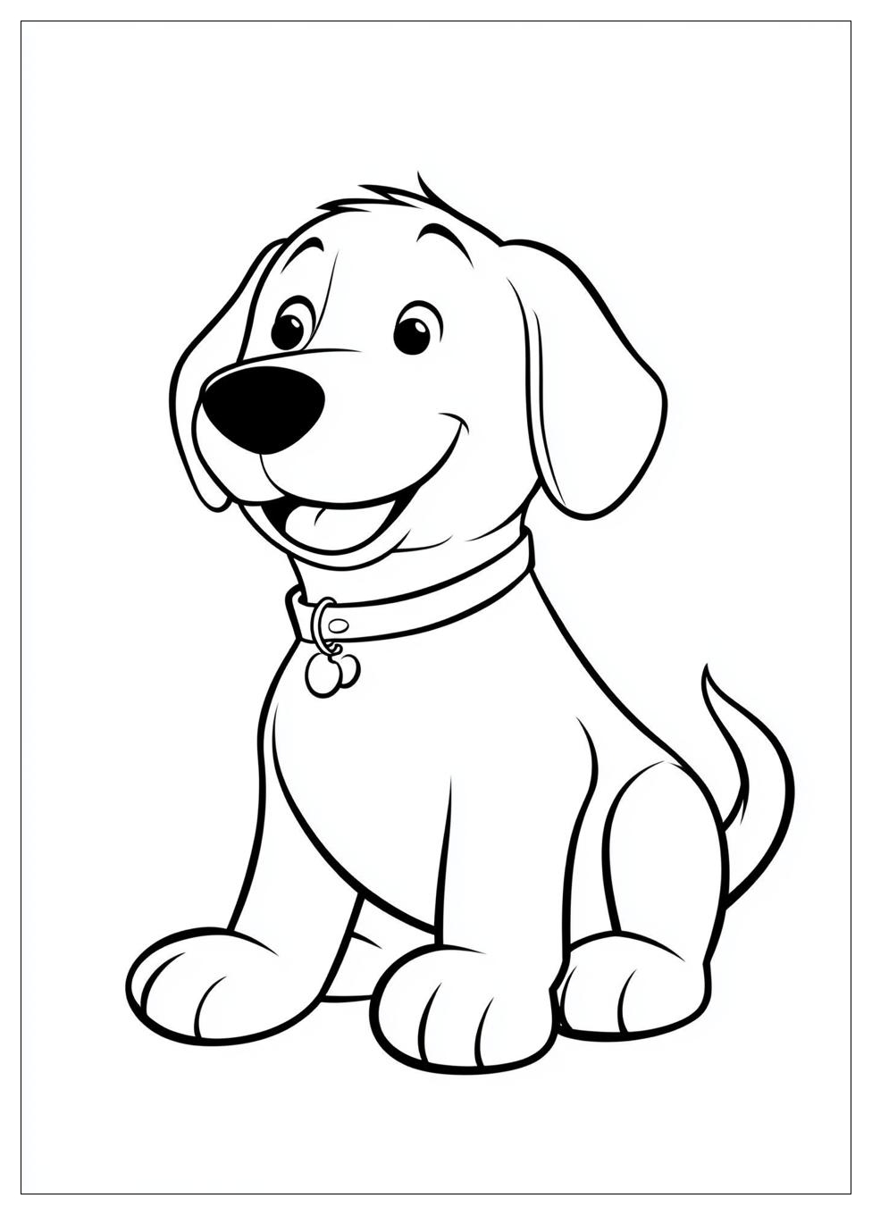 Kolorowanki Do Druku Clifford 8