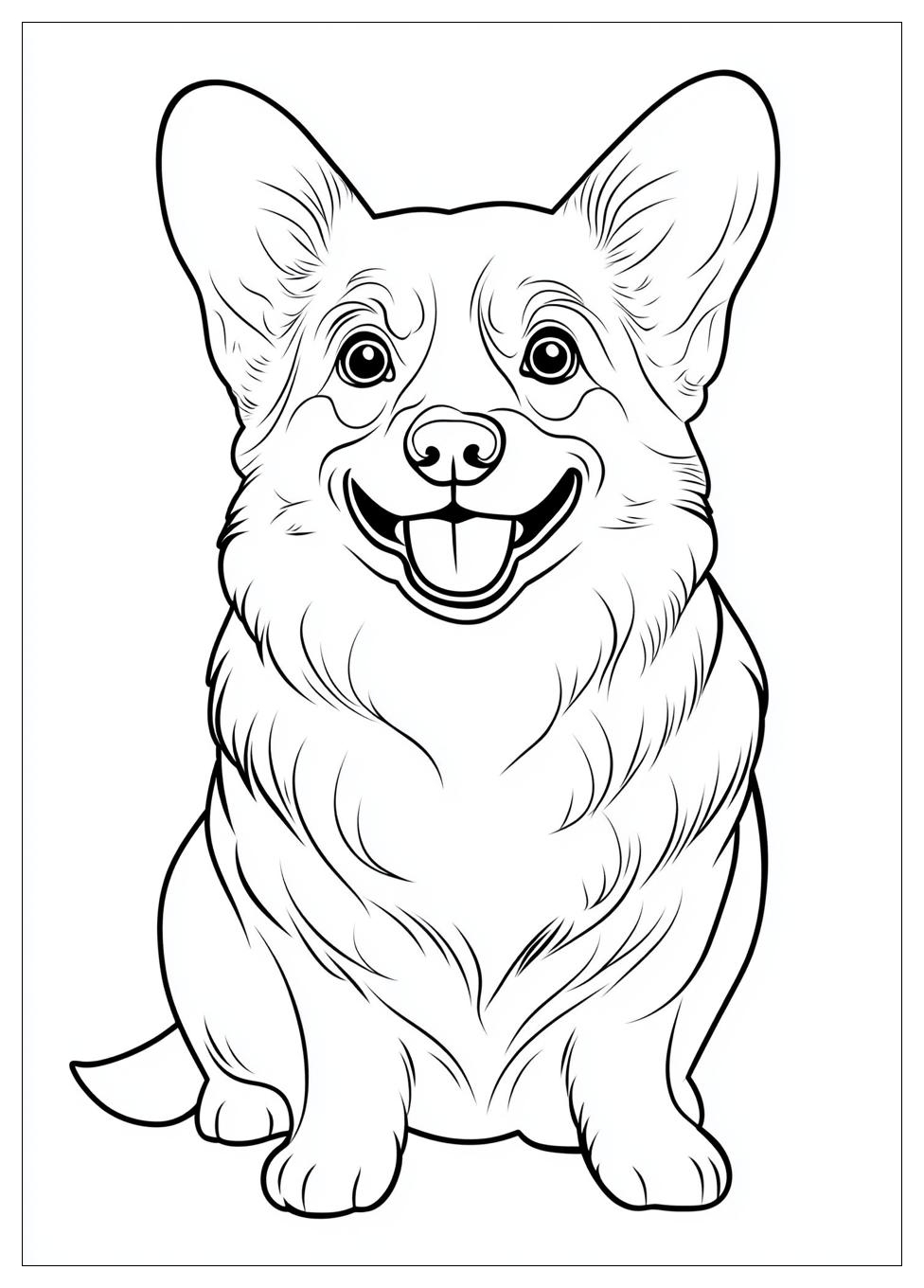 Kolorowanki Do Druku Corgi 20