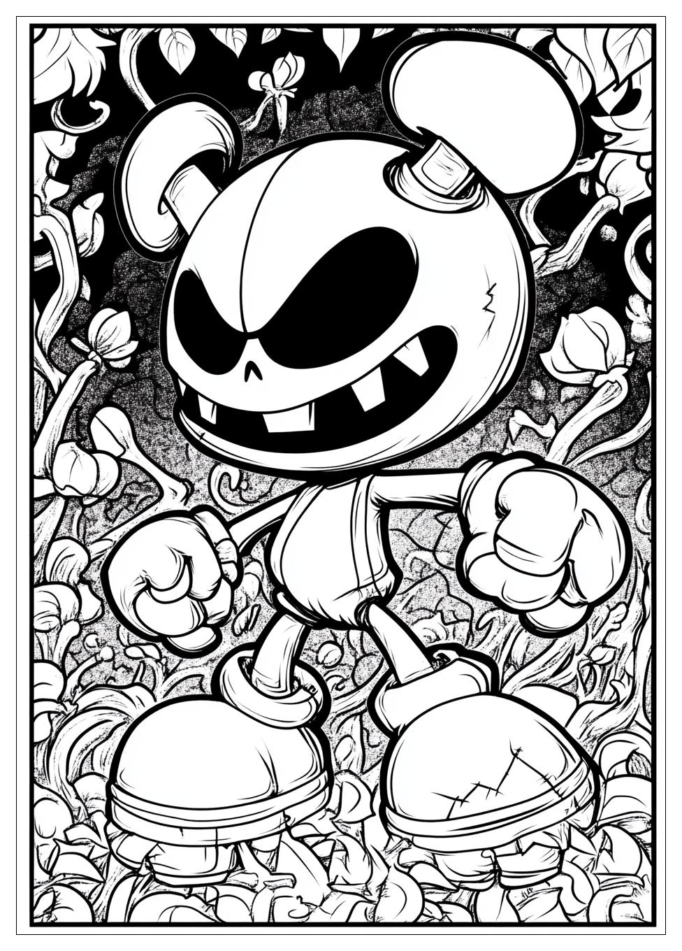 Kolorowanki Do Druku Cuphead 23
