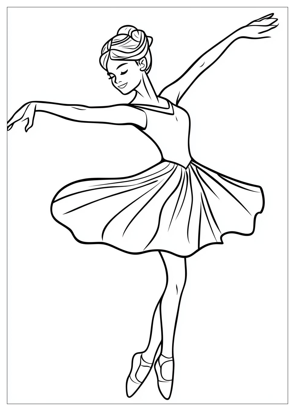 Kolorowanki Do Druku Dance 4