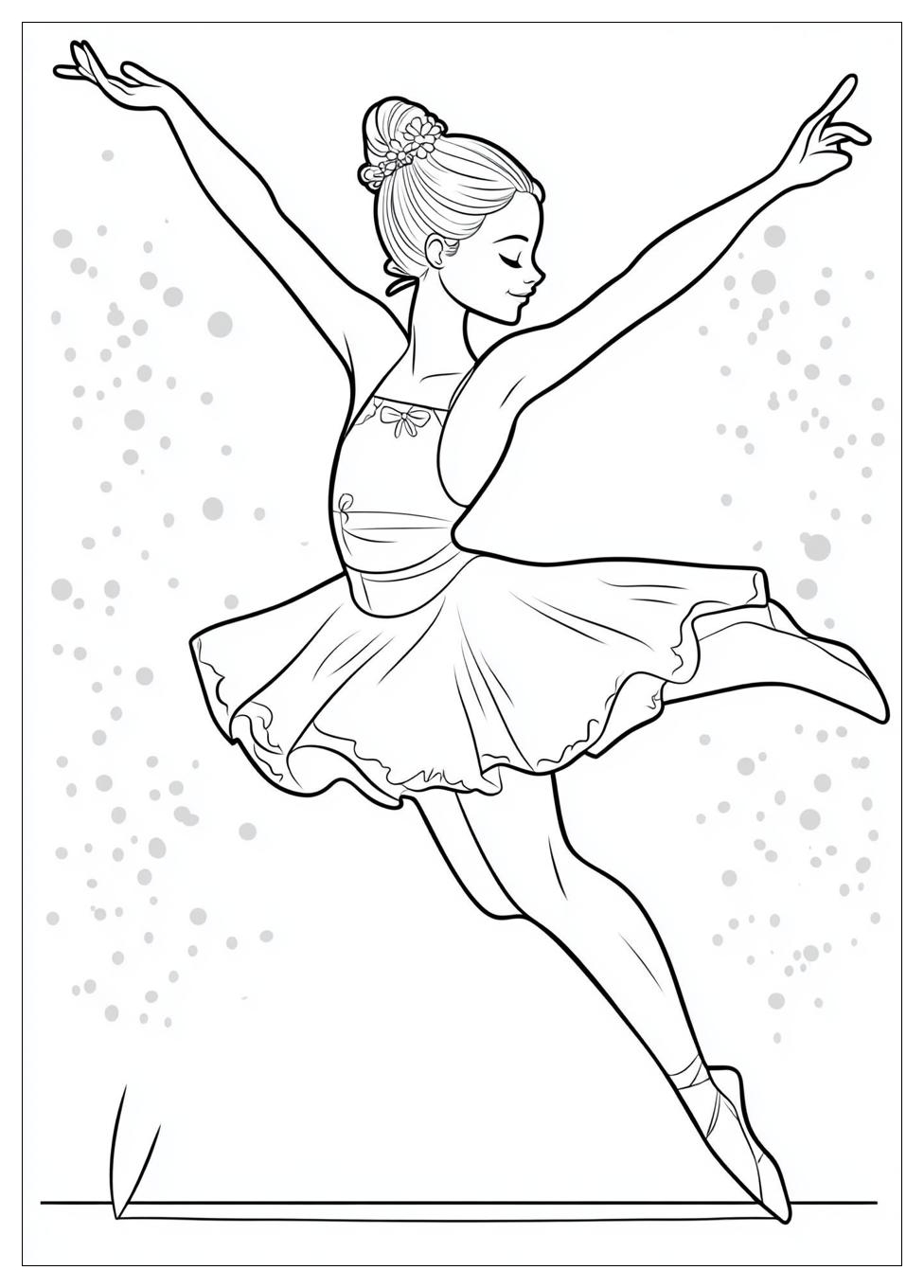 Kolorowanki Do Druku Dance 8