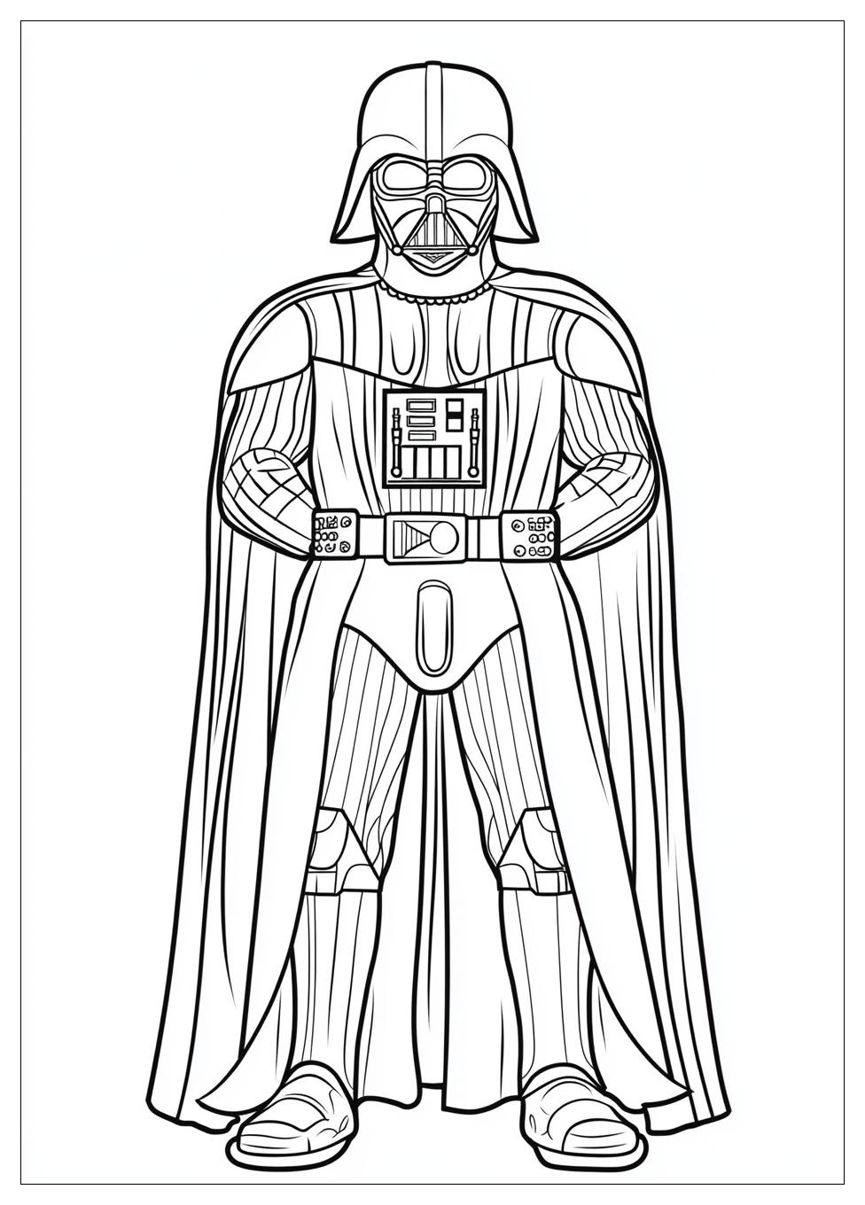 Kolorowanki Do Druku Darth Vader 19