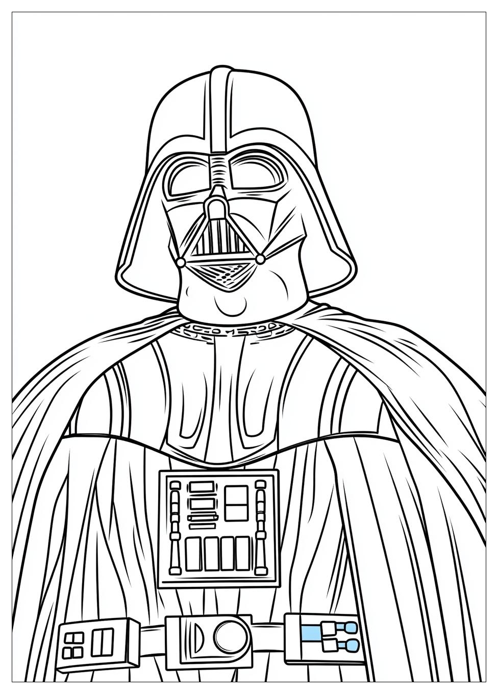 Kolorowanki Do Druku Darth Vader 2