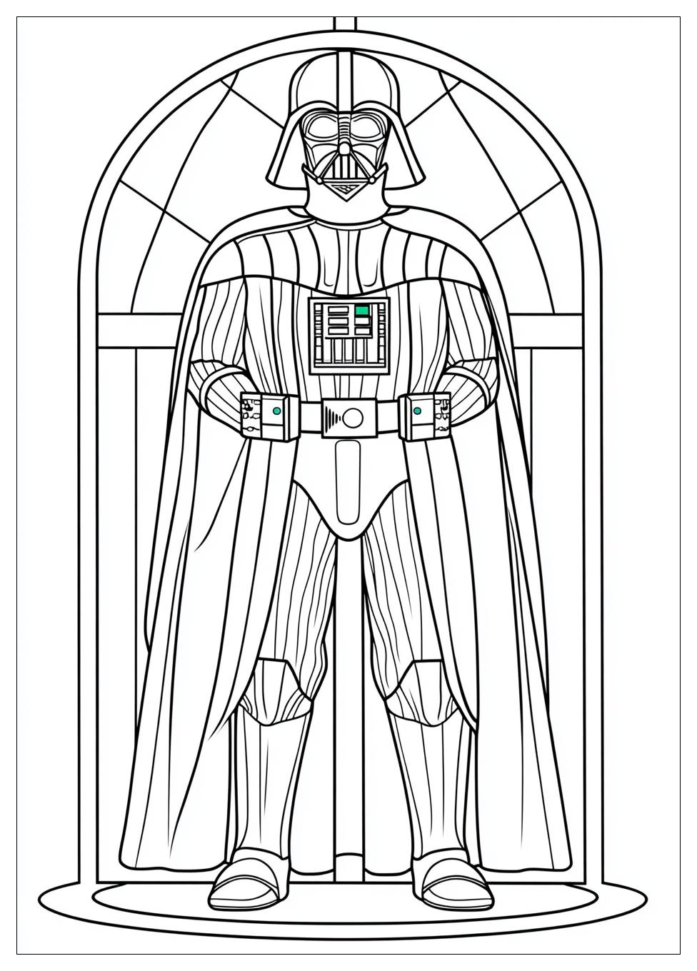 Kolorowanki Do Druku Darth Vader 21