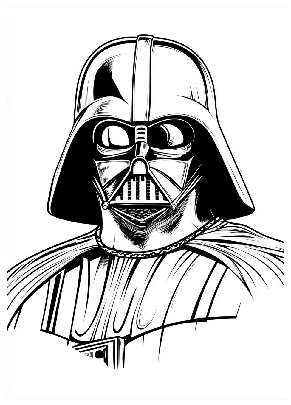 Kolorowanki Do Druku Darth Vader 3