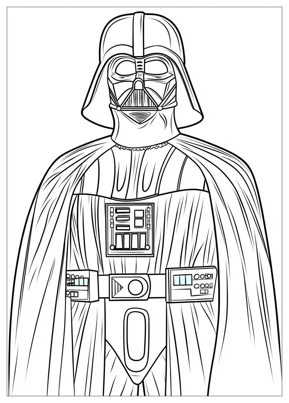 Kolorowanki Do Druku Darth Vader 4