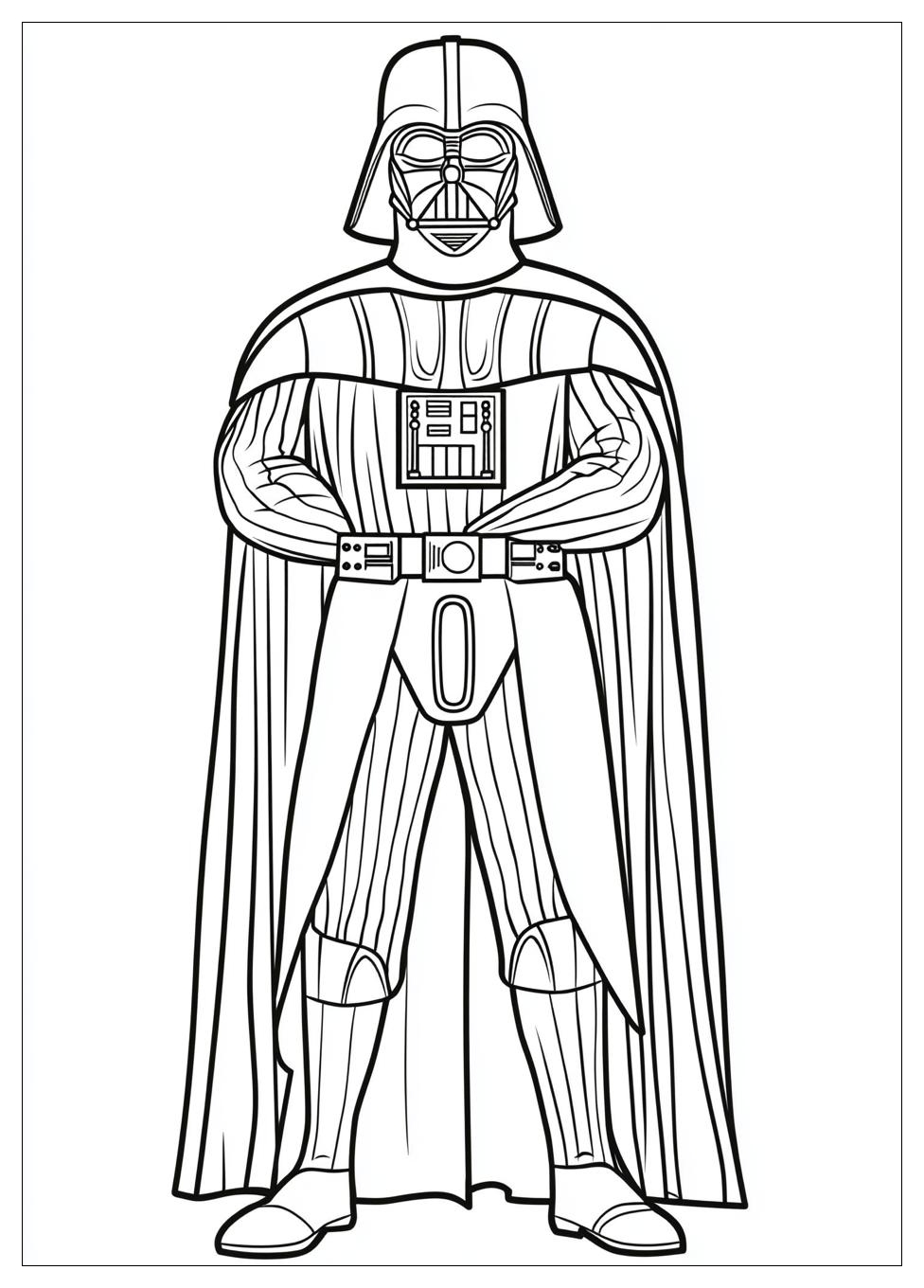 Kolorowanki Do Druku Darth Vader 5