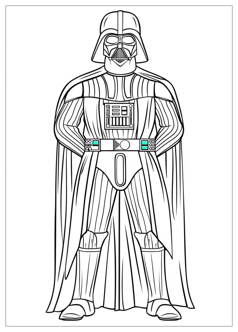 Kolorowanki Do Druku Darth Vader 6