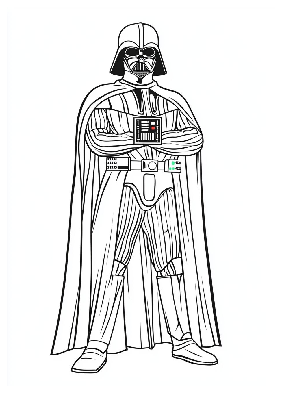 Kolorowanki Do Druku Darth Vader 7