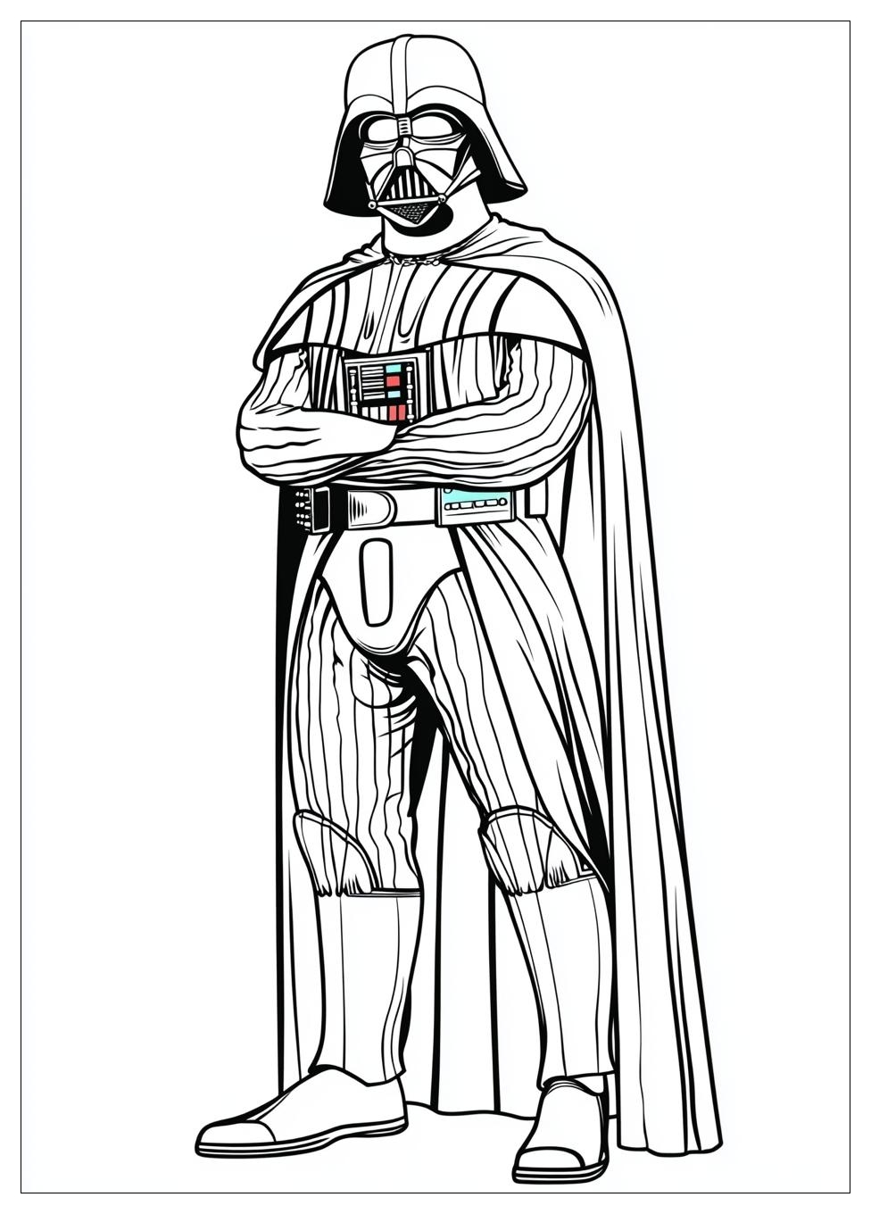 Kolorowanki Do Druku Darth Vader 9