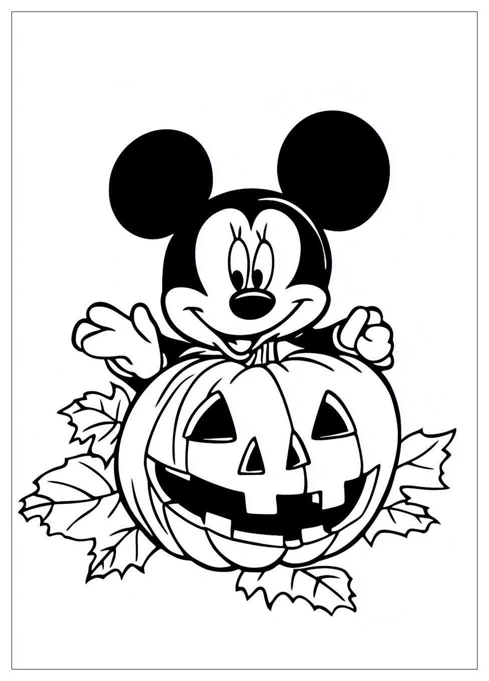 Kolorowanki Do Druku Disney Halloween 10