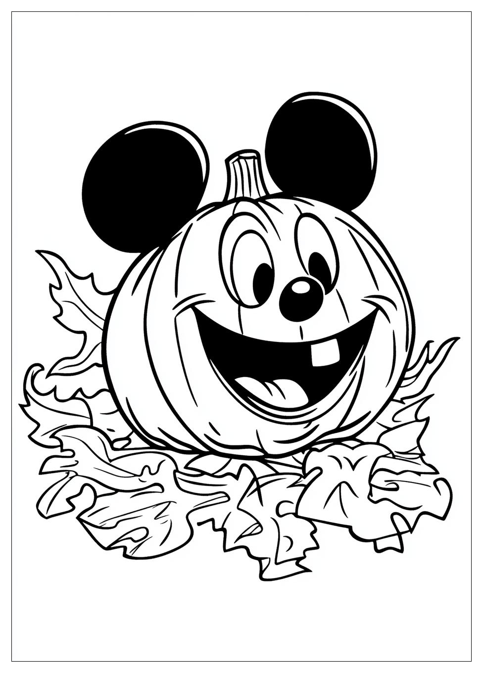 Kolorowanki Do Druku Disney Halloween 13
