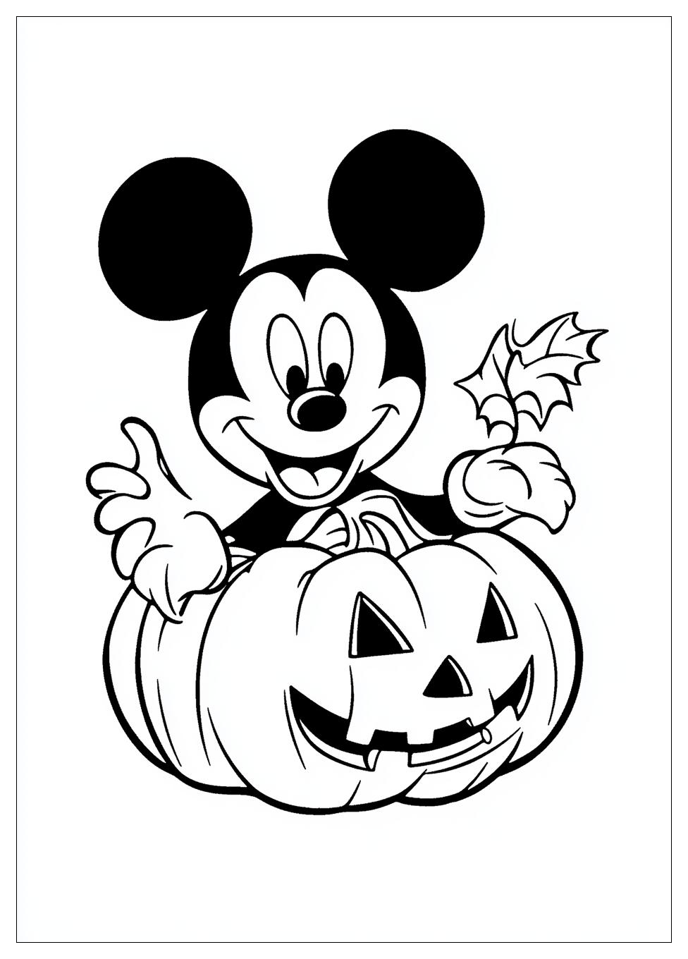 Kolorowanki Do Druku Disney Halloween 16