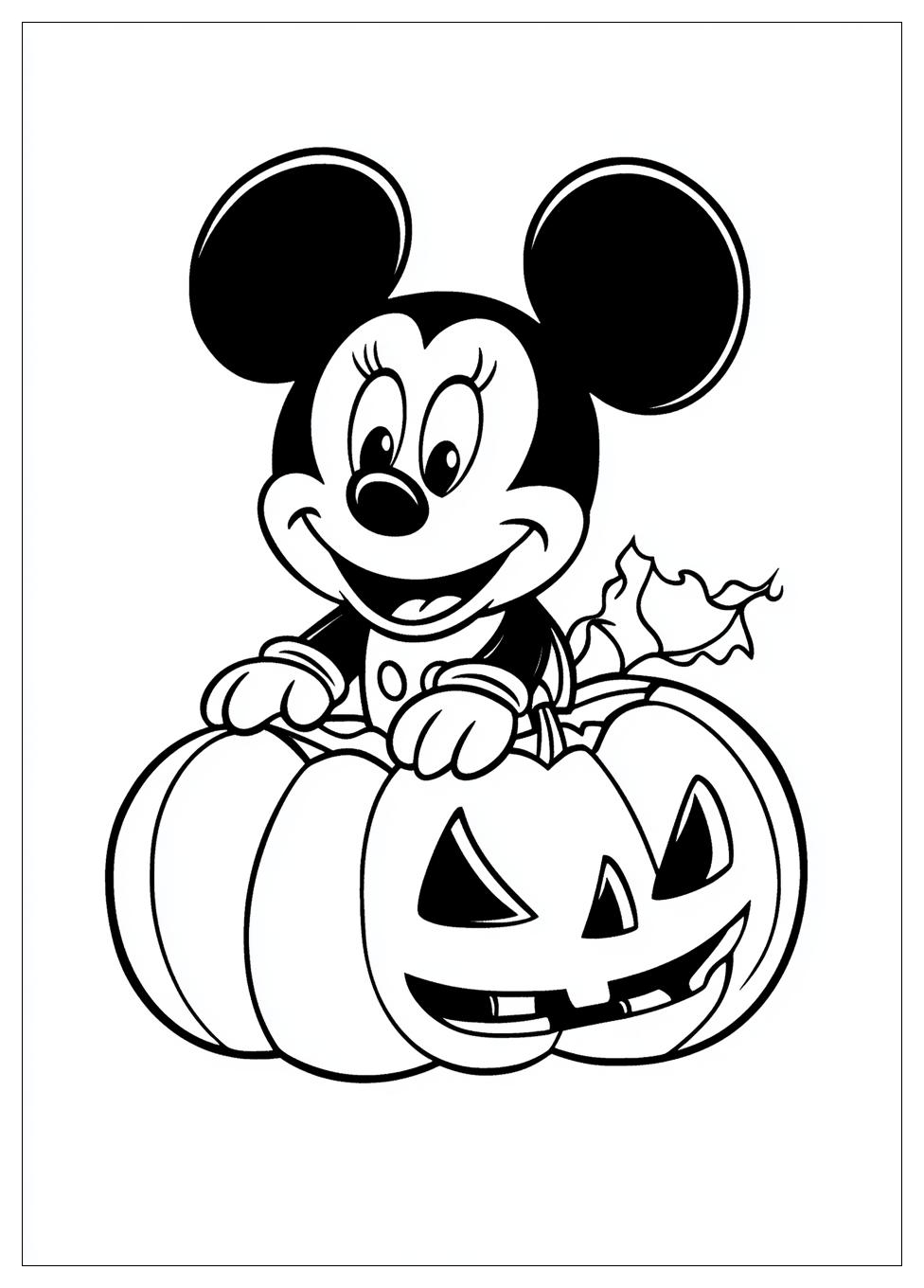 Kolorowanki Do Druku Disney Halloween 7