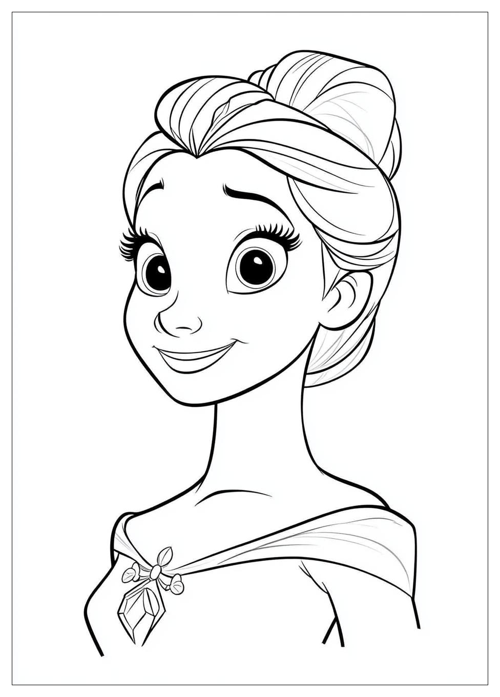 Kolorowanki Do Druku Disney Princess 12